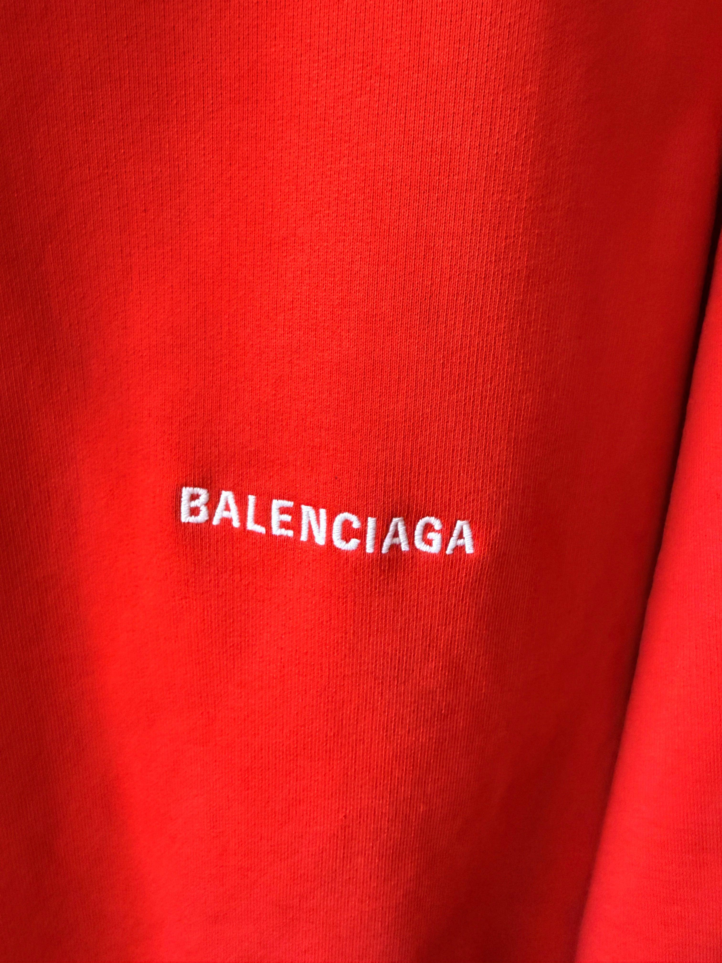 Balenciaga Back Logo Hoodie - M Second Hand – Dear Berlin