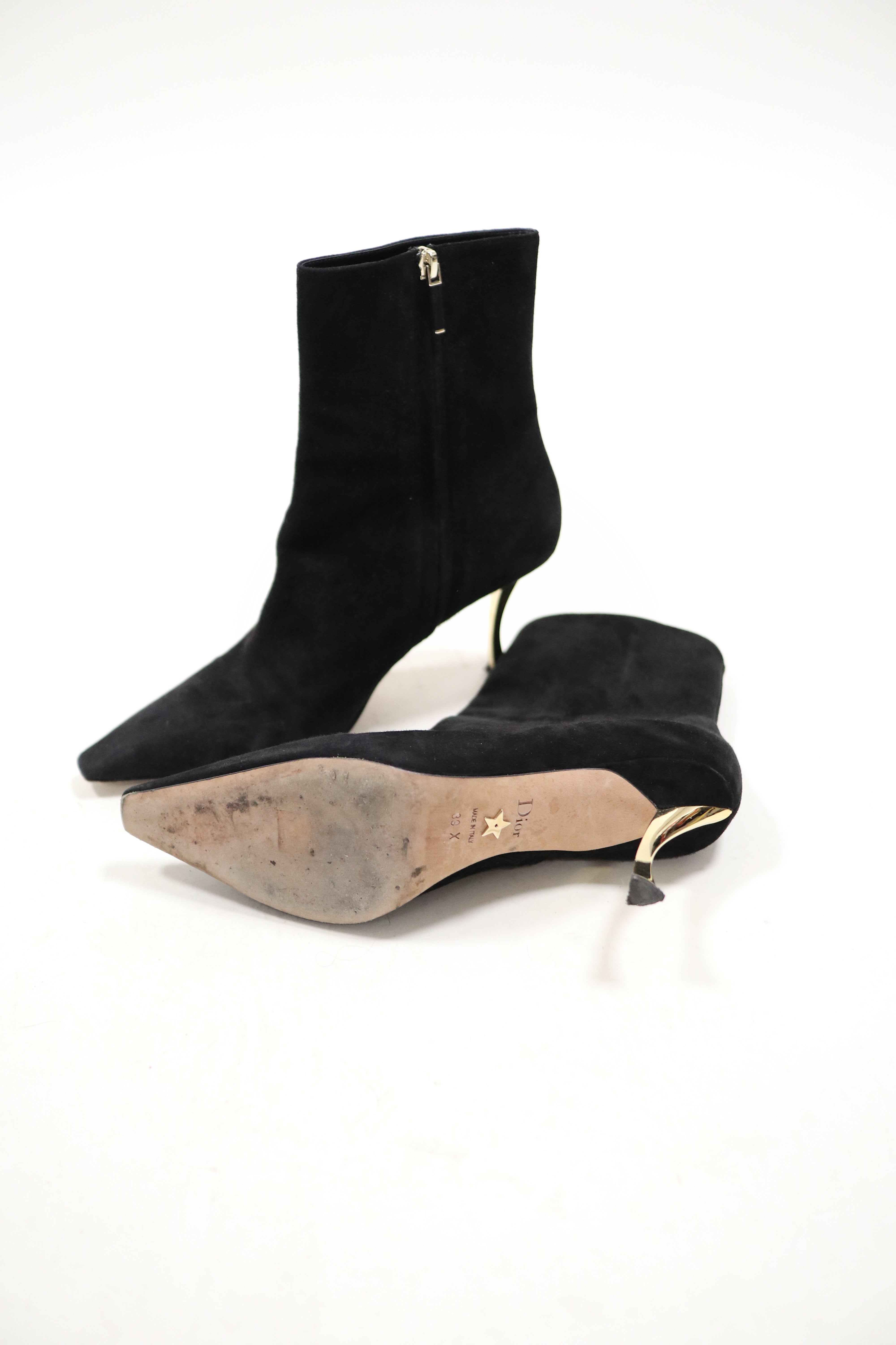 Dior D-Fame Stiefelette, Gr. 39 Second Hand – Dear Berlin
