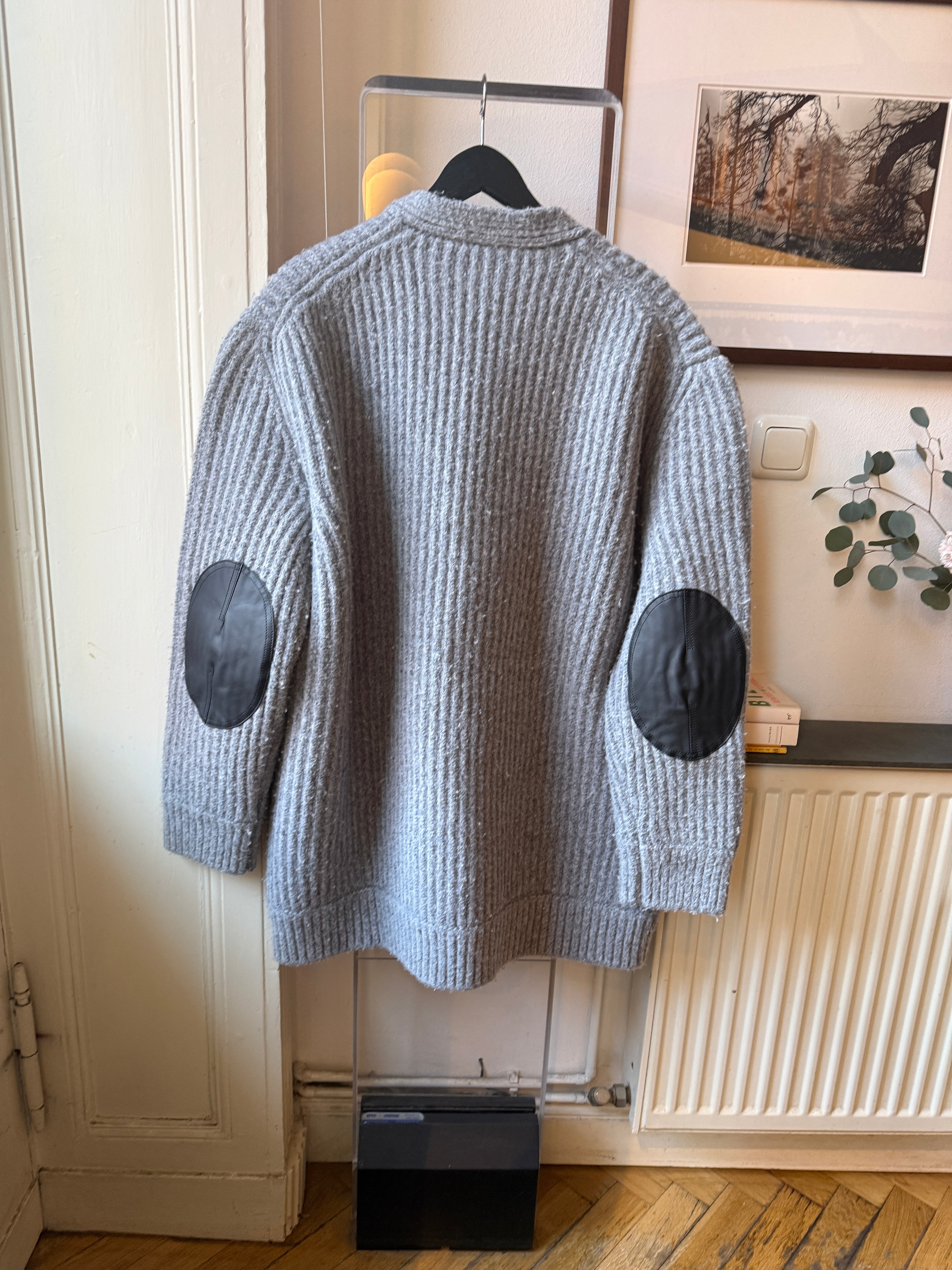Bottega Veneta Elbow Patch Cardigan - M Second Hand – Dear Berlin