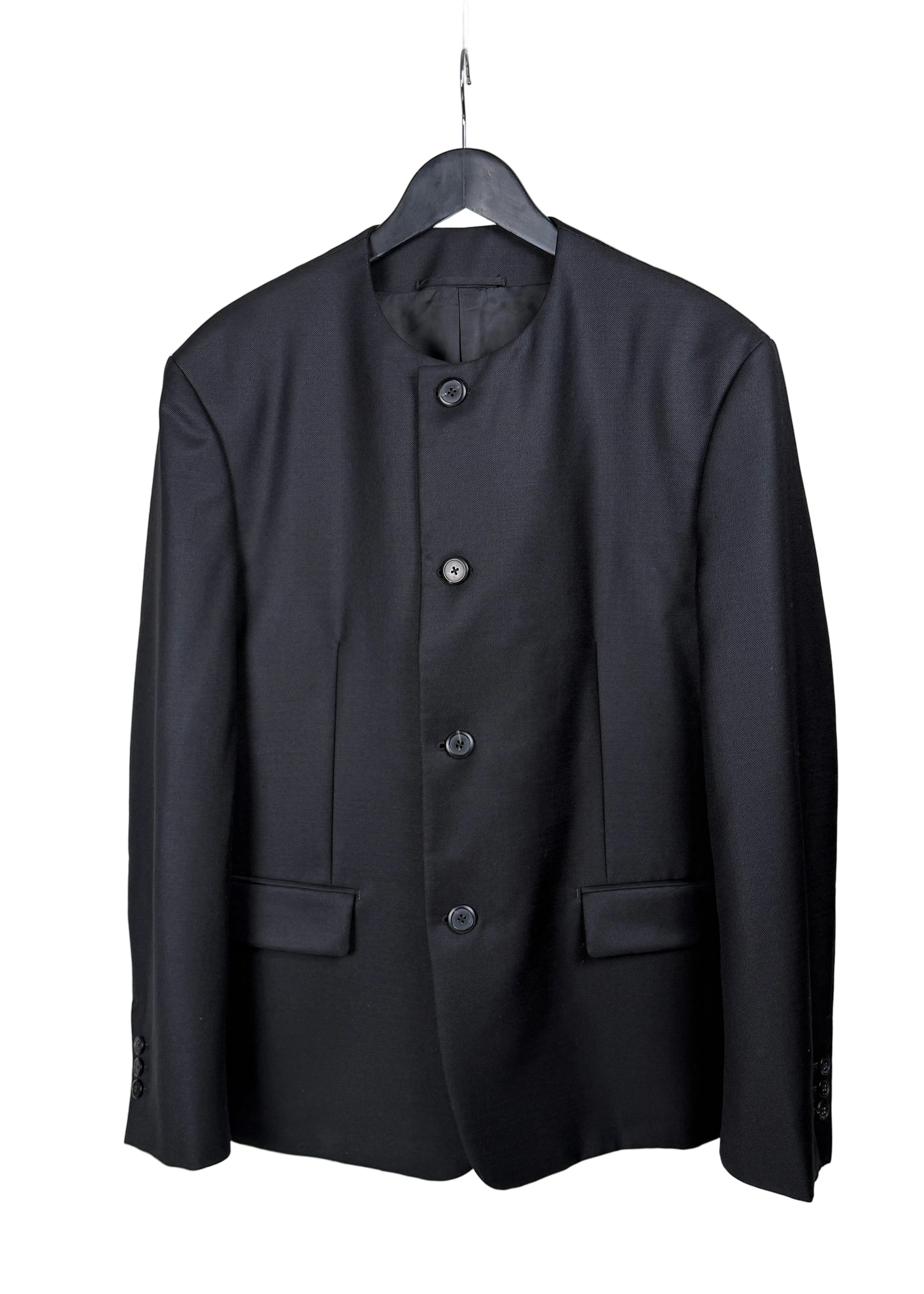 Prada Blazer mit Triangle -Logo - Schwarz Second Hand – Dear Berlin