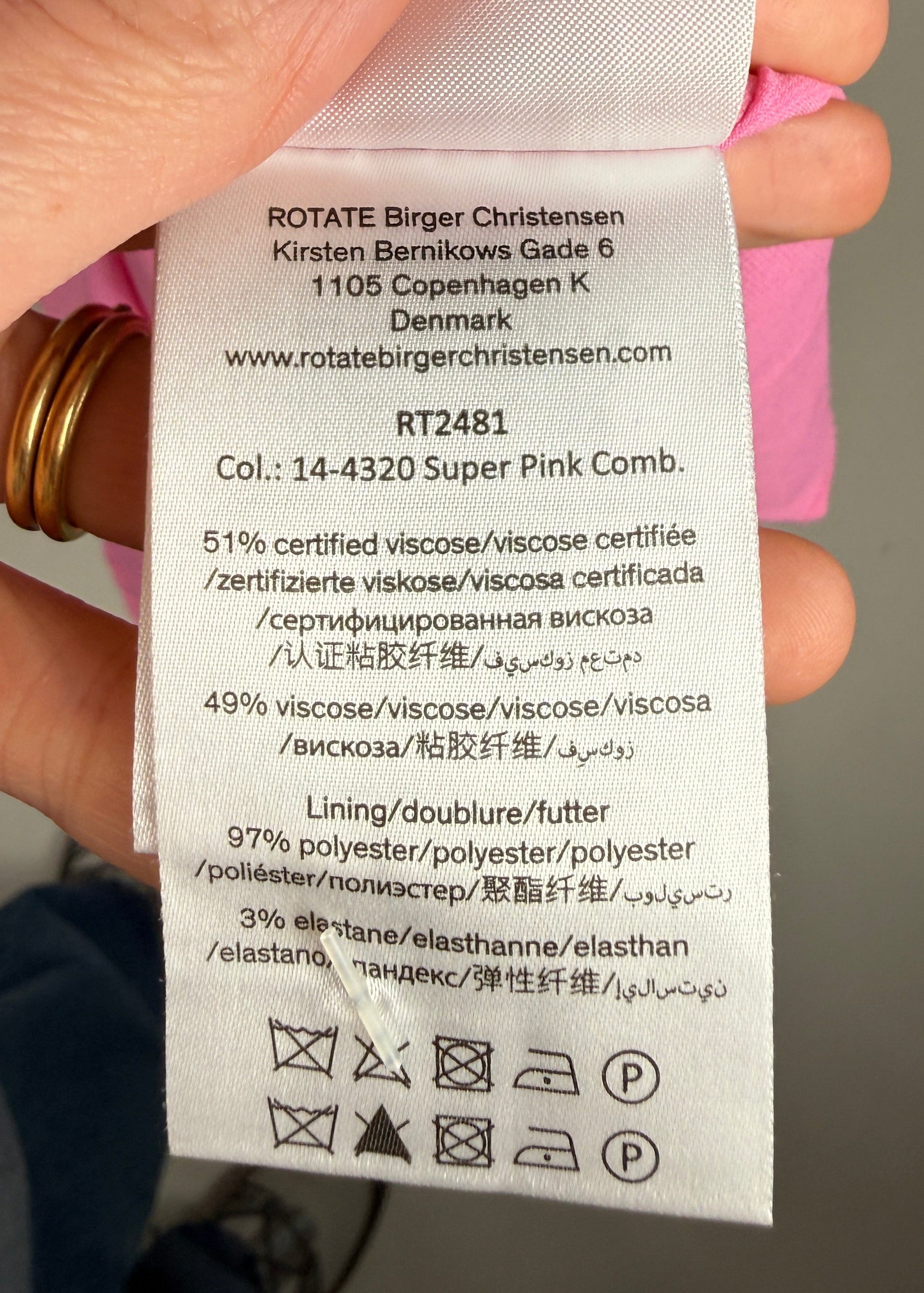 Rotate Midikleid mit Puffärmeln, Gr. XS Second Hand – Dear Berlin