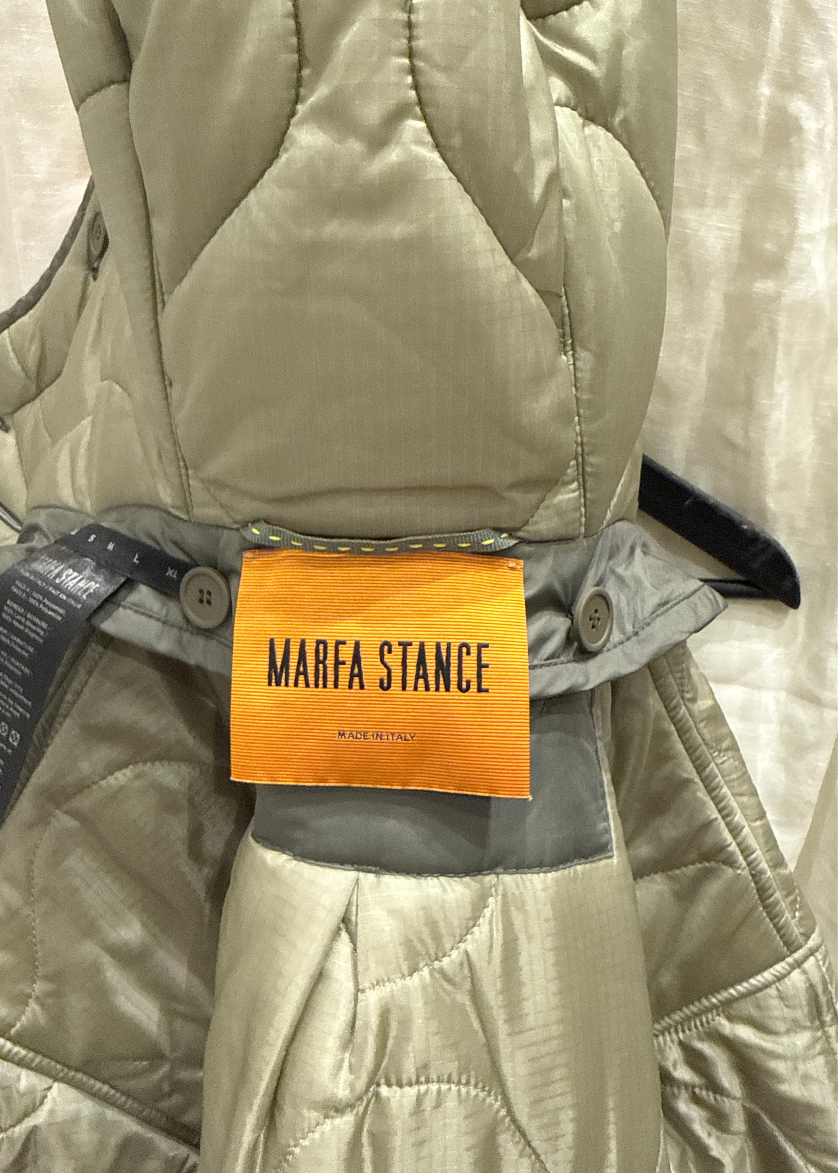 Marfa Stance Signature Cropped Quilt Olive & Soft Peach Second Hand – Dear Berlin