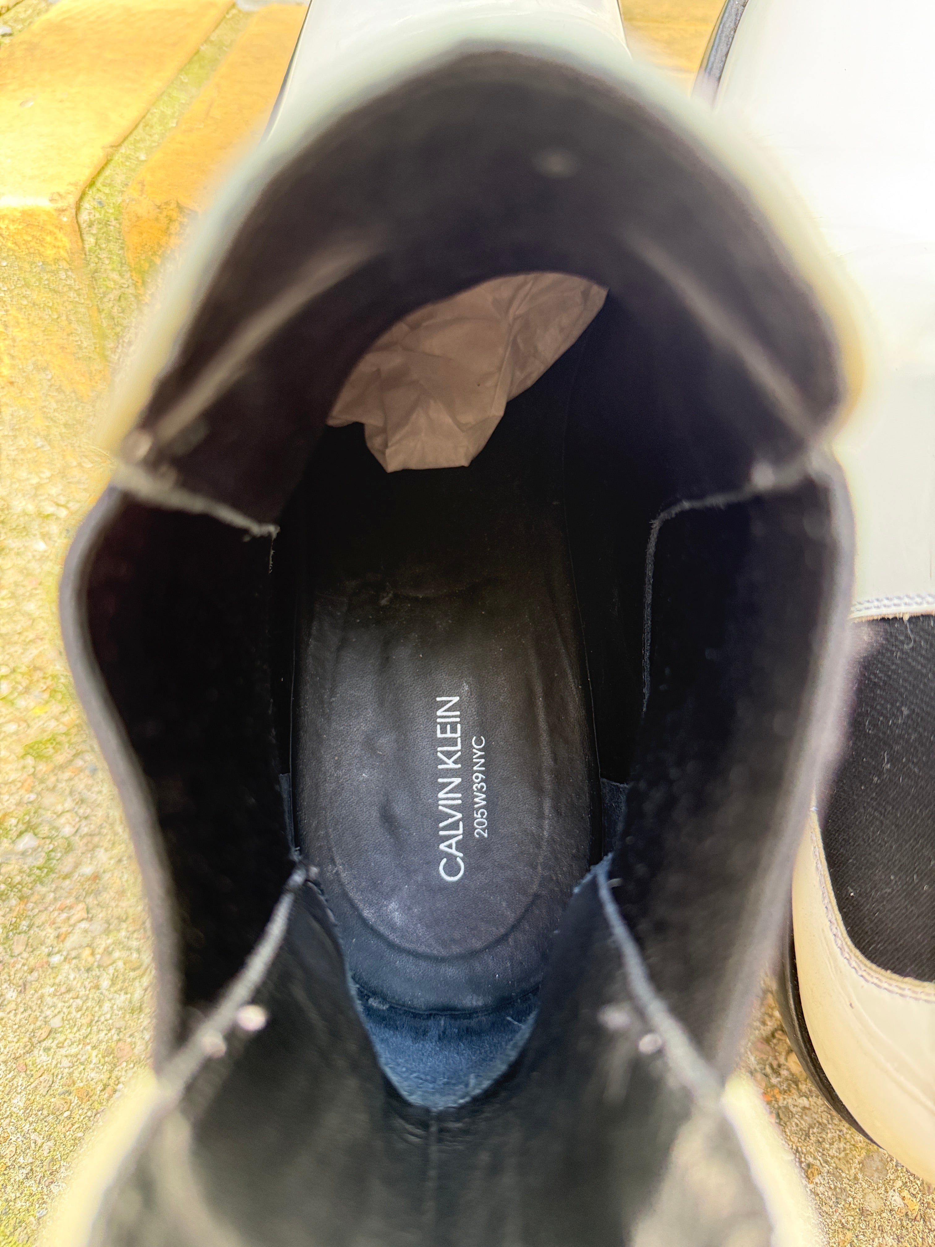 205W39NYC Leder Claire Boot-Calvin Klein-Dear Berlin