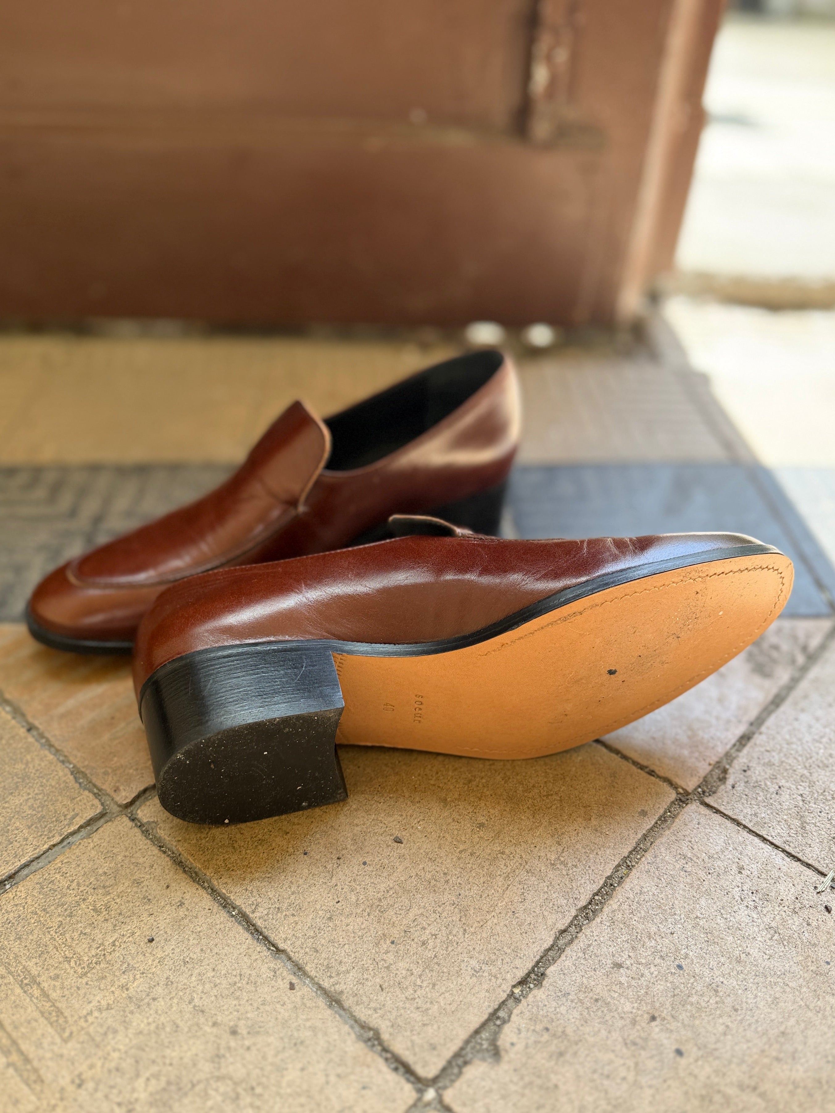 Soeur Loafer mit Absatz Second Hand – Dear Berlin