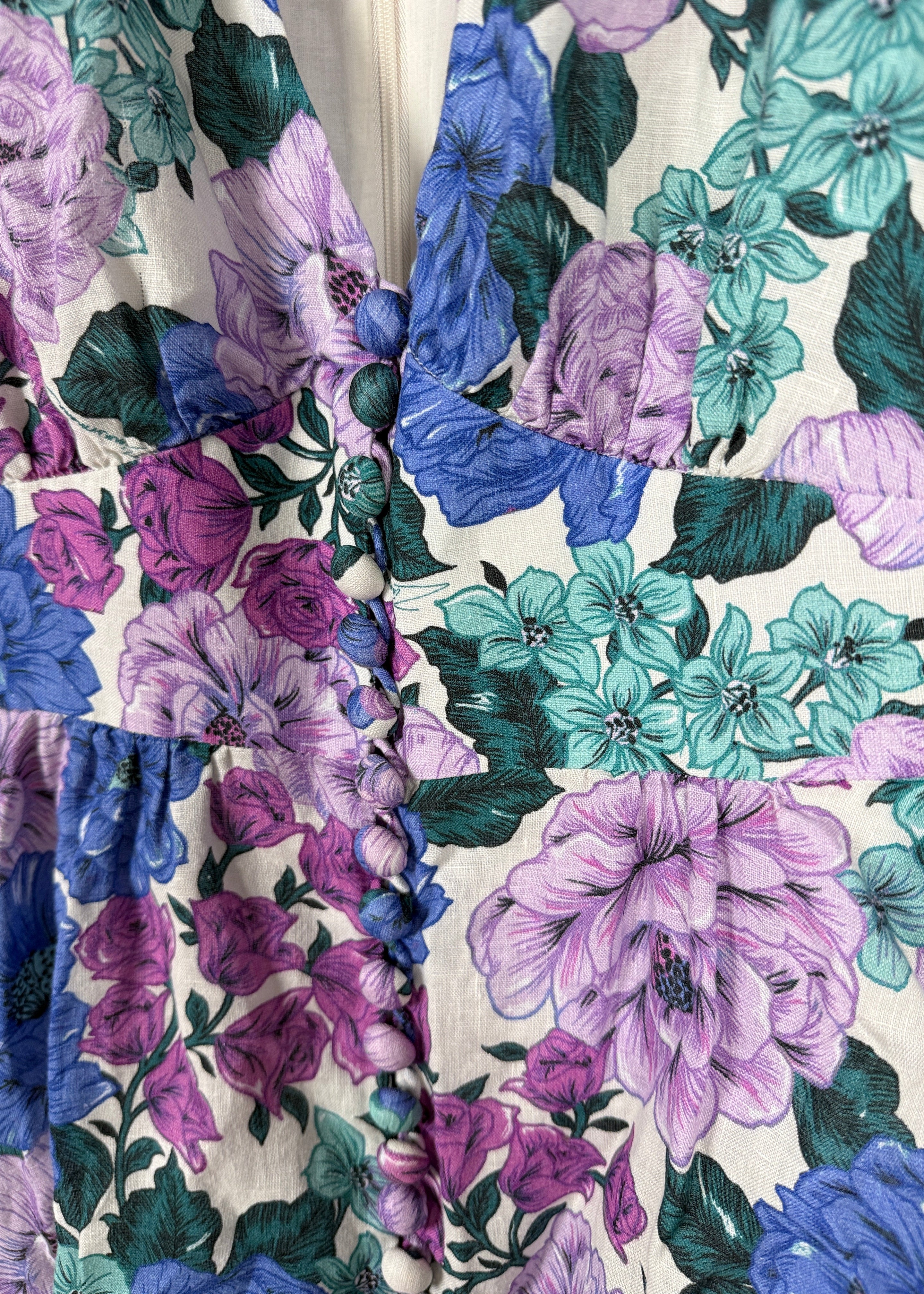 Zimmermann Floraler Jumpsuit mit floralem Print. Second Hand | Dear Berlin