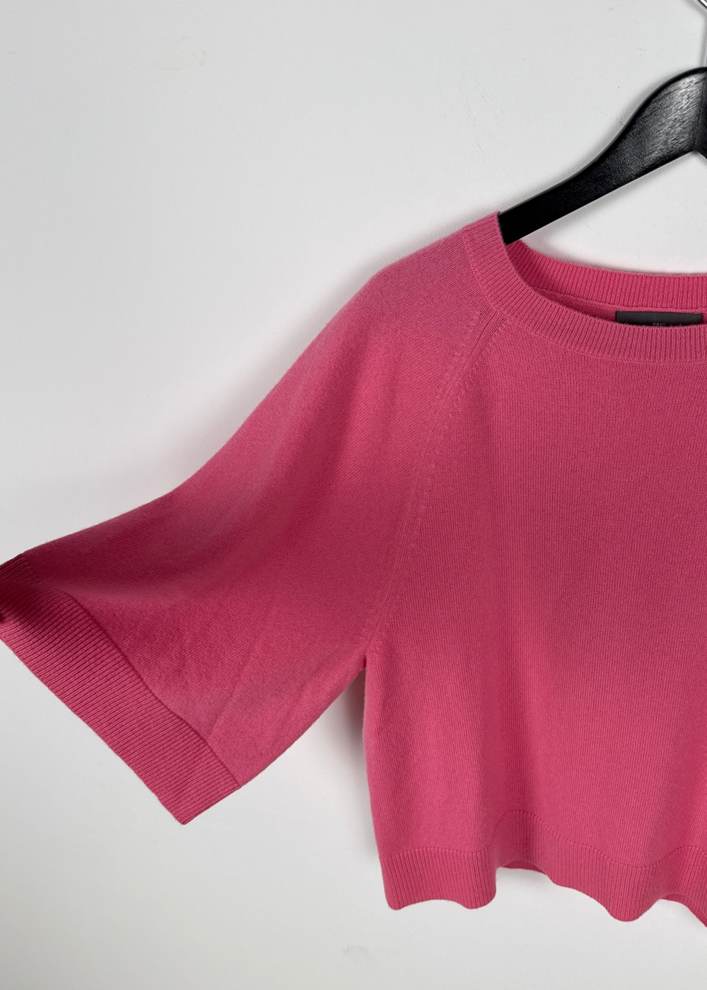 Kaschmirpullover in rosa