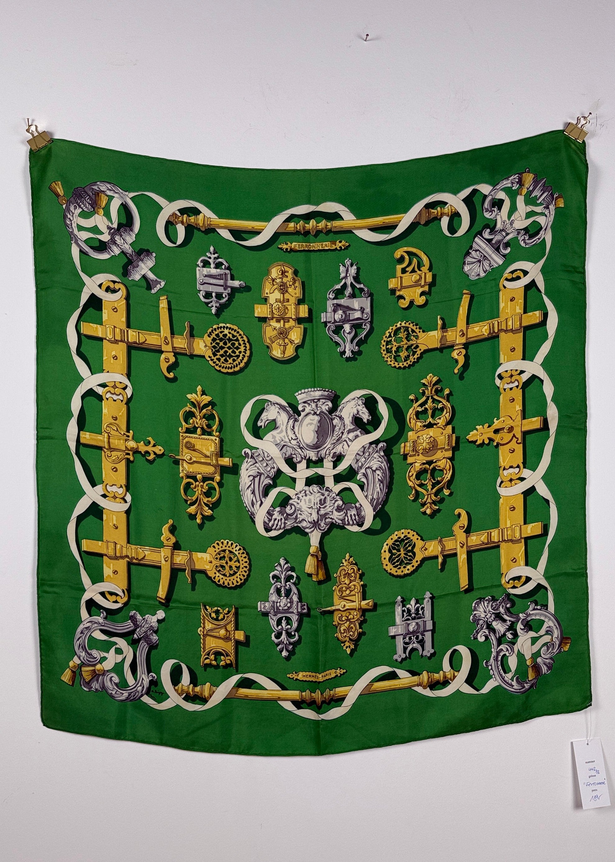Seidentuch "Ferronnerie" 90x90