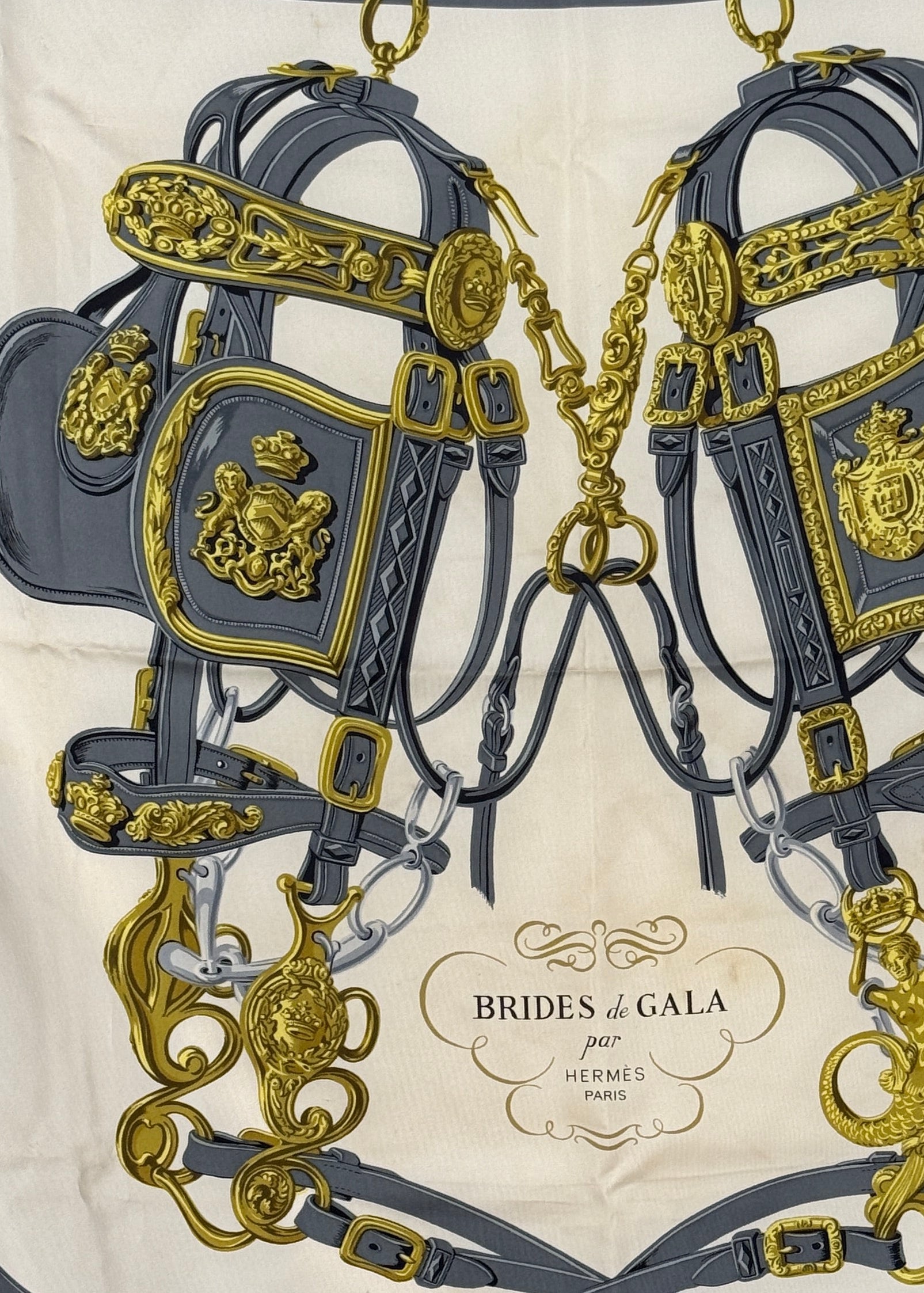 Seidentuch "Brides de Gala" 90x90