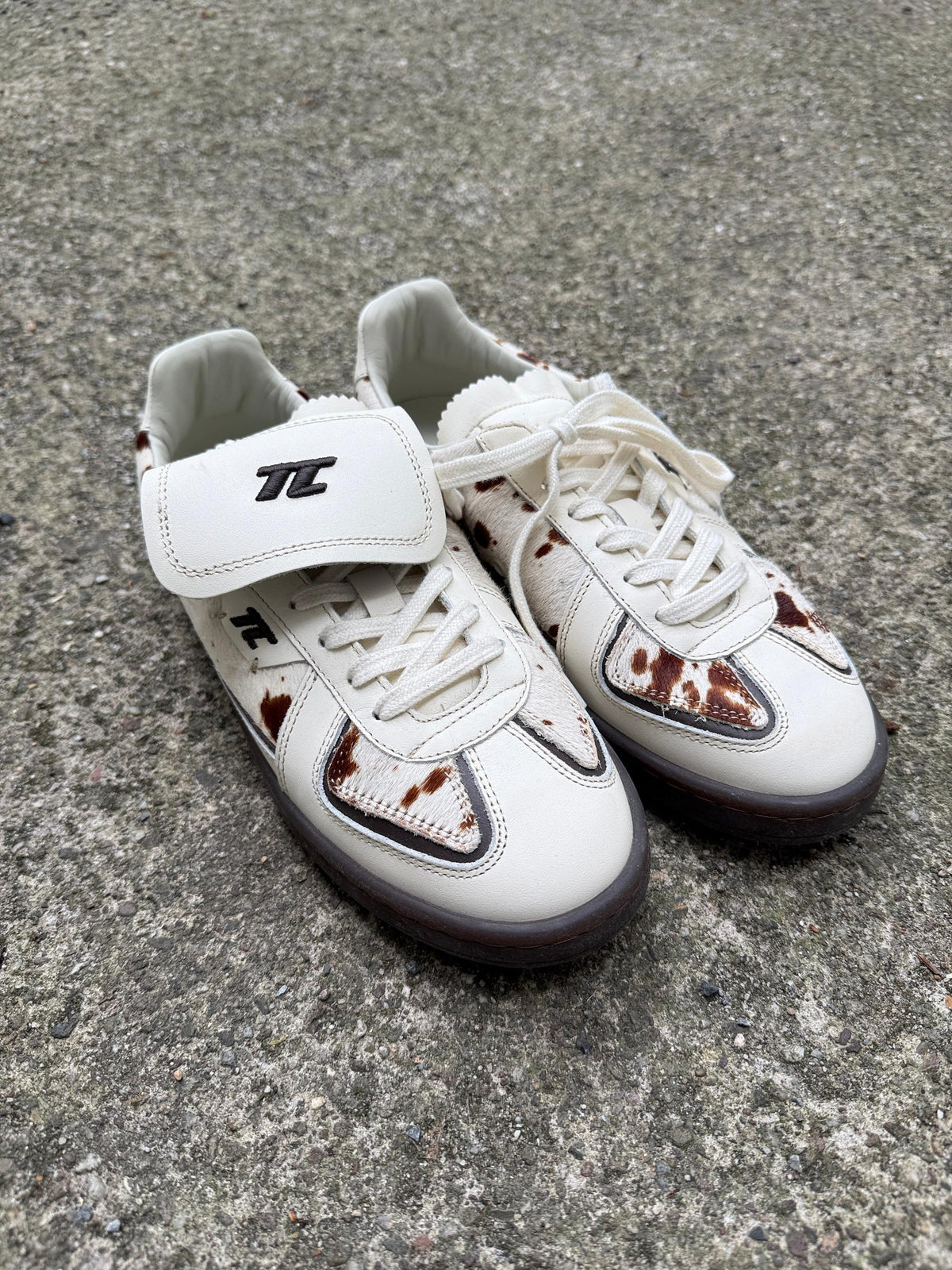 Big Bang sneaker in cow - print-Thesing-Dear Berlin