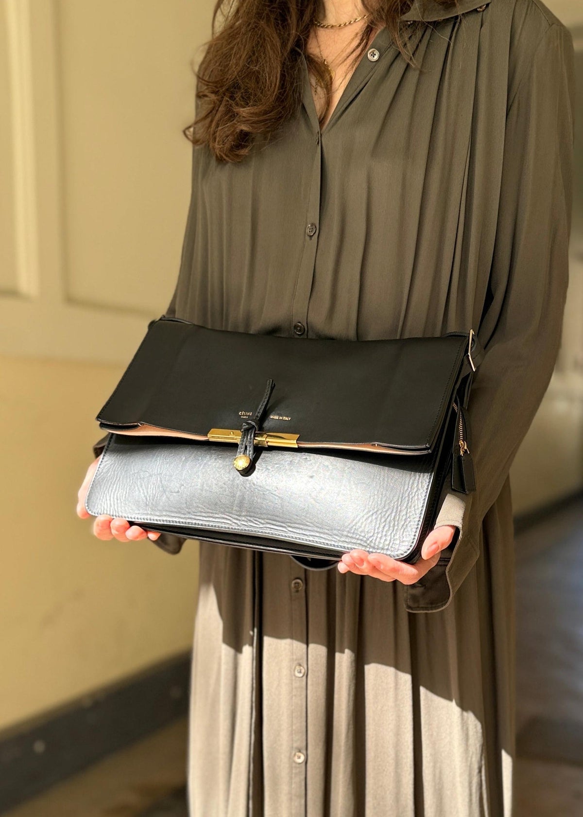 Celine Blade Bag in Schwarz Second Hand – Dear Berlin