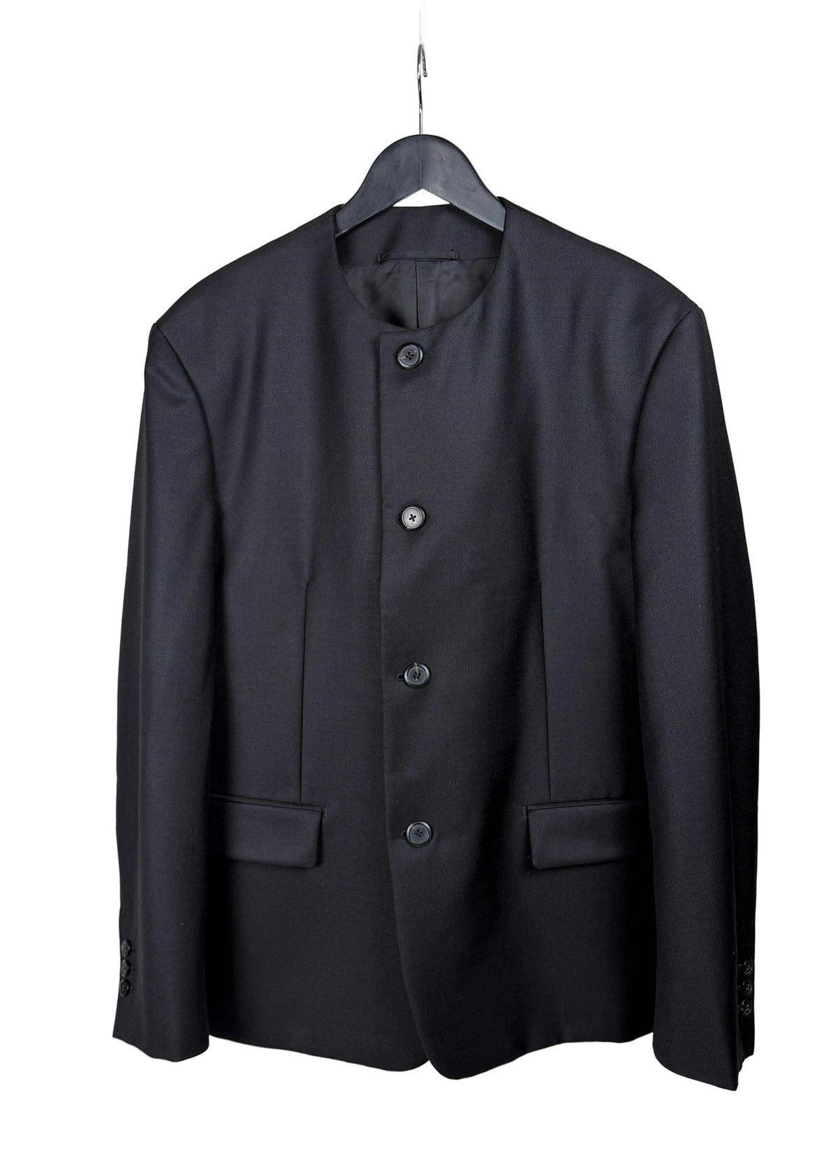 Prada Blazer mit Triangle -Logo - Schwarz Second Hand – Dear Berlin