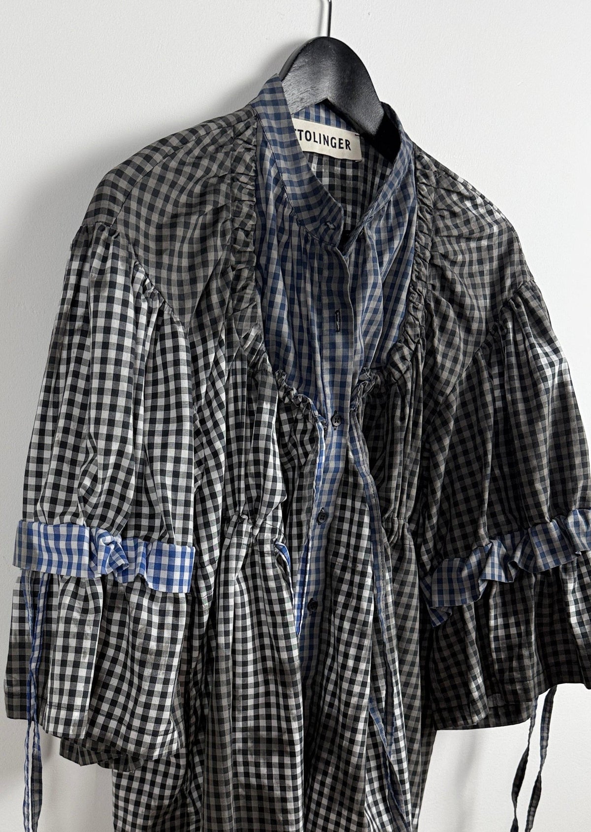 Ottolinger Hemdkleid mit Vichy - Karo - Oversize Second Hand – Dear Berlin