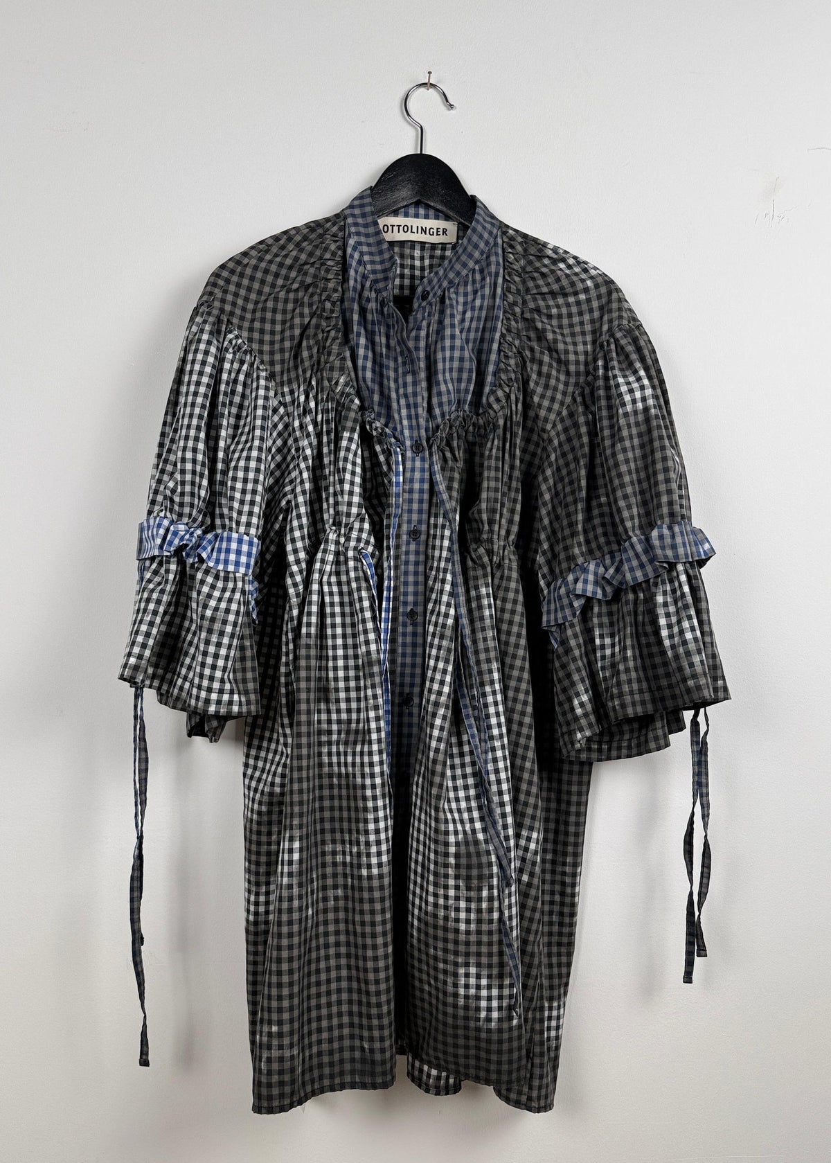 Ottolinger Hemdkleid mit Vichy - Karo - Oversize Second Hand – Dear Berlin