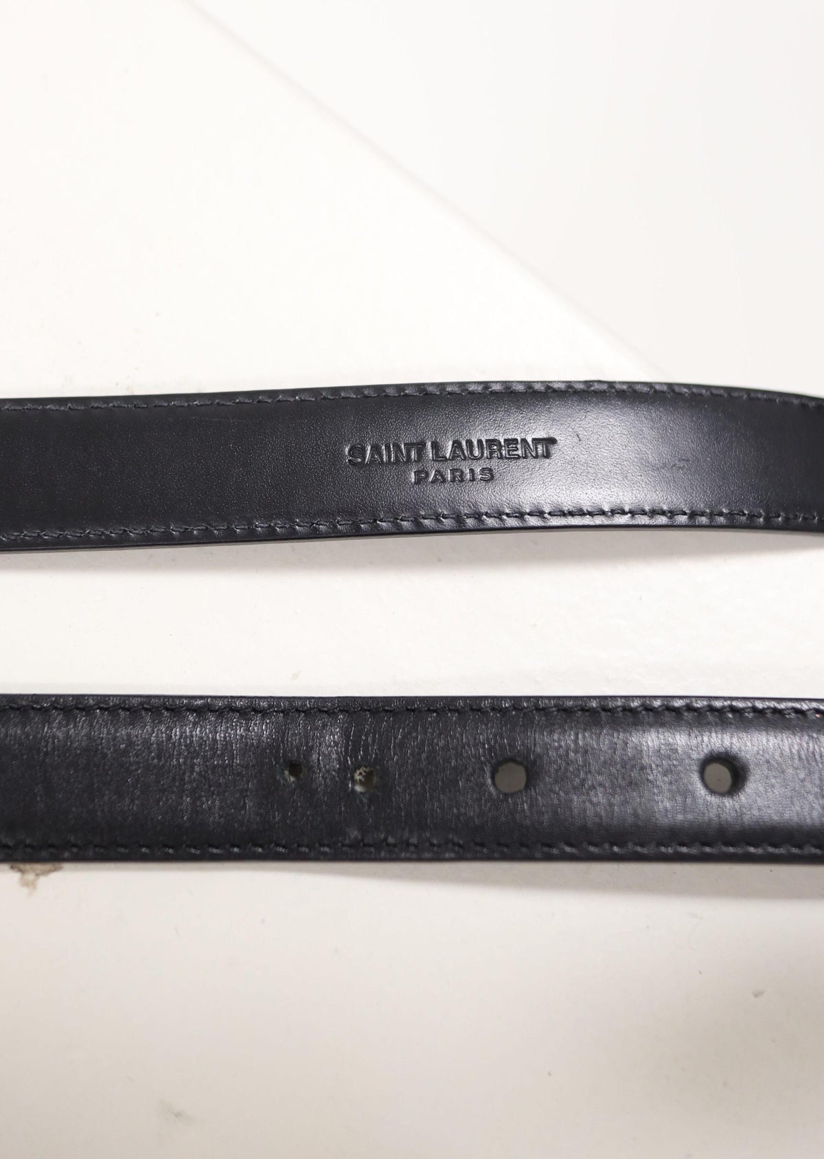 Saint Laurent Leather Belt Second Hand – Dear Berlin