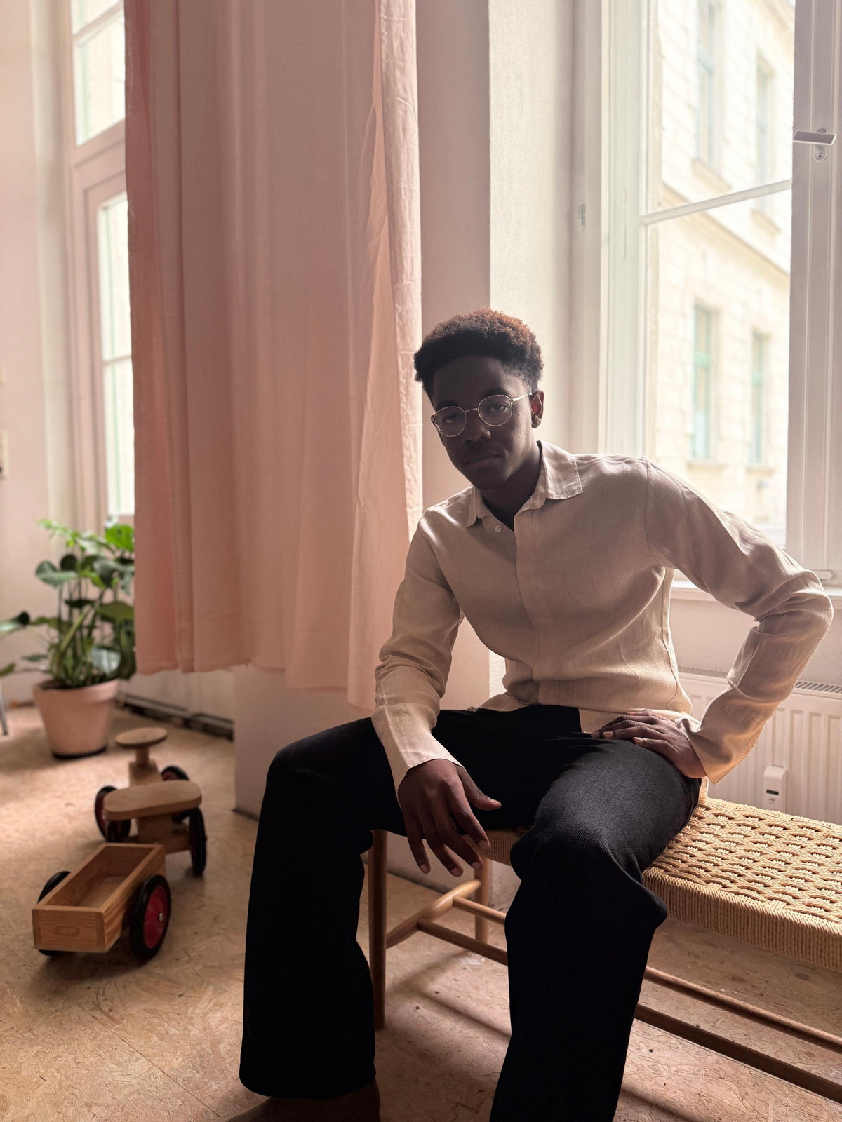 Ludovic de saint sernin LUDOVIC DE SAINT SERNIN Shirt Second Hand – Dear Berlin