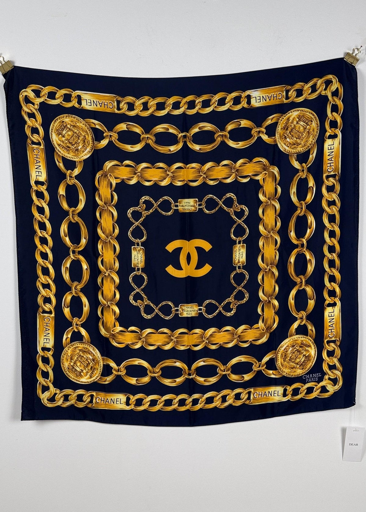 Chanel Seidentuch 31 Rue Cambon 85x85 Second Hand | Dear Berlin