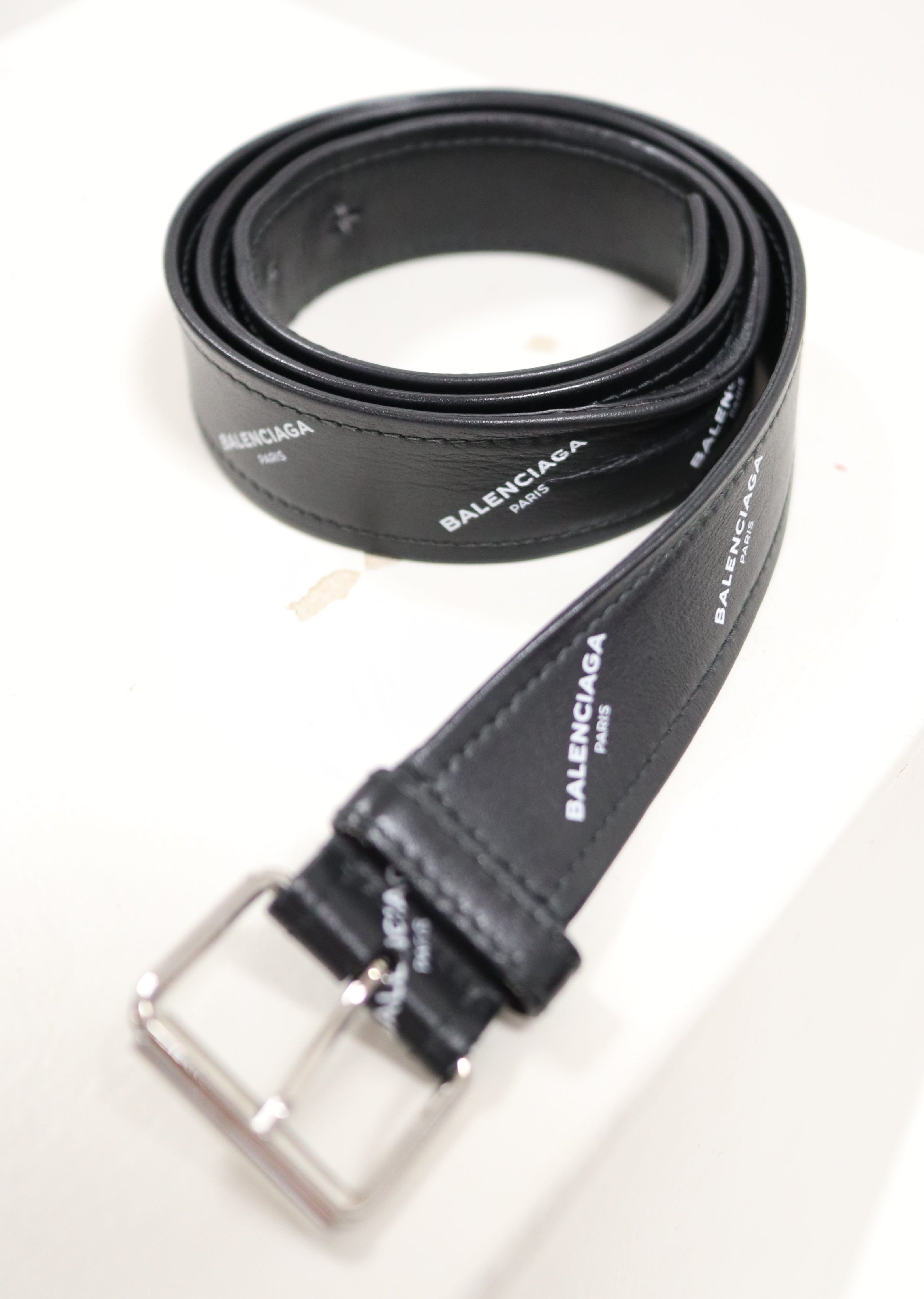 BALENCIAGA Logo Belt