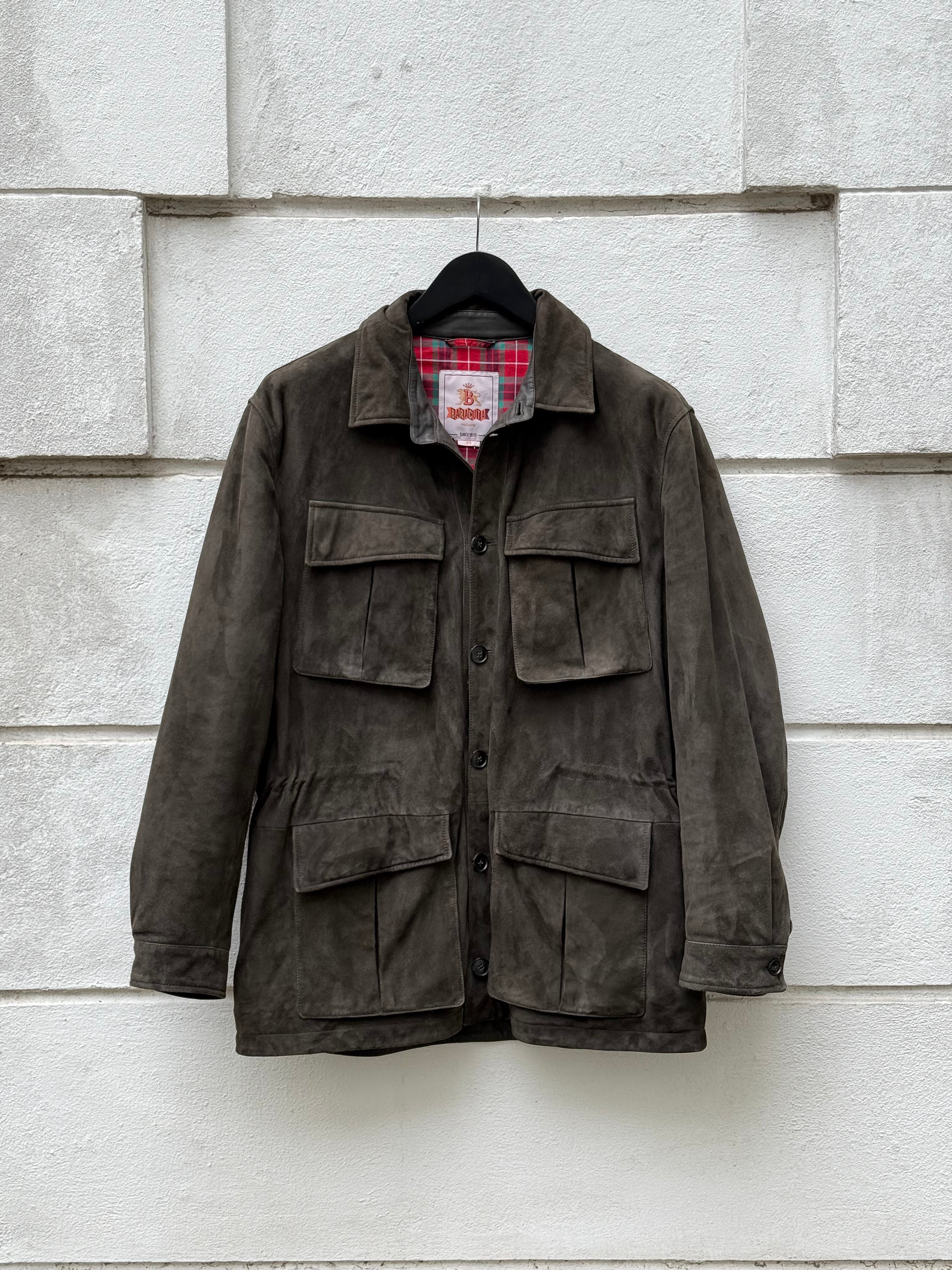 BARACUTA Suede Jacket