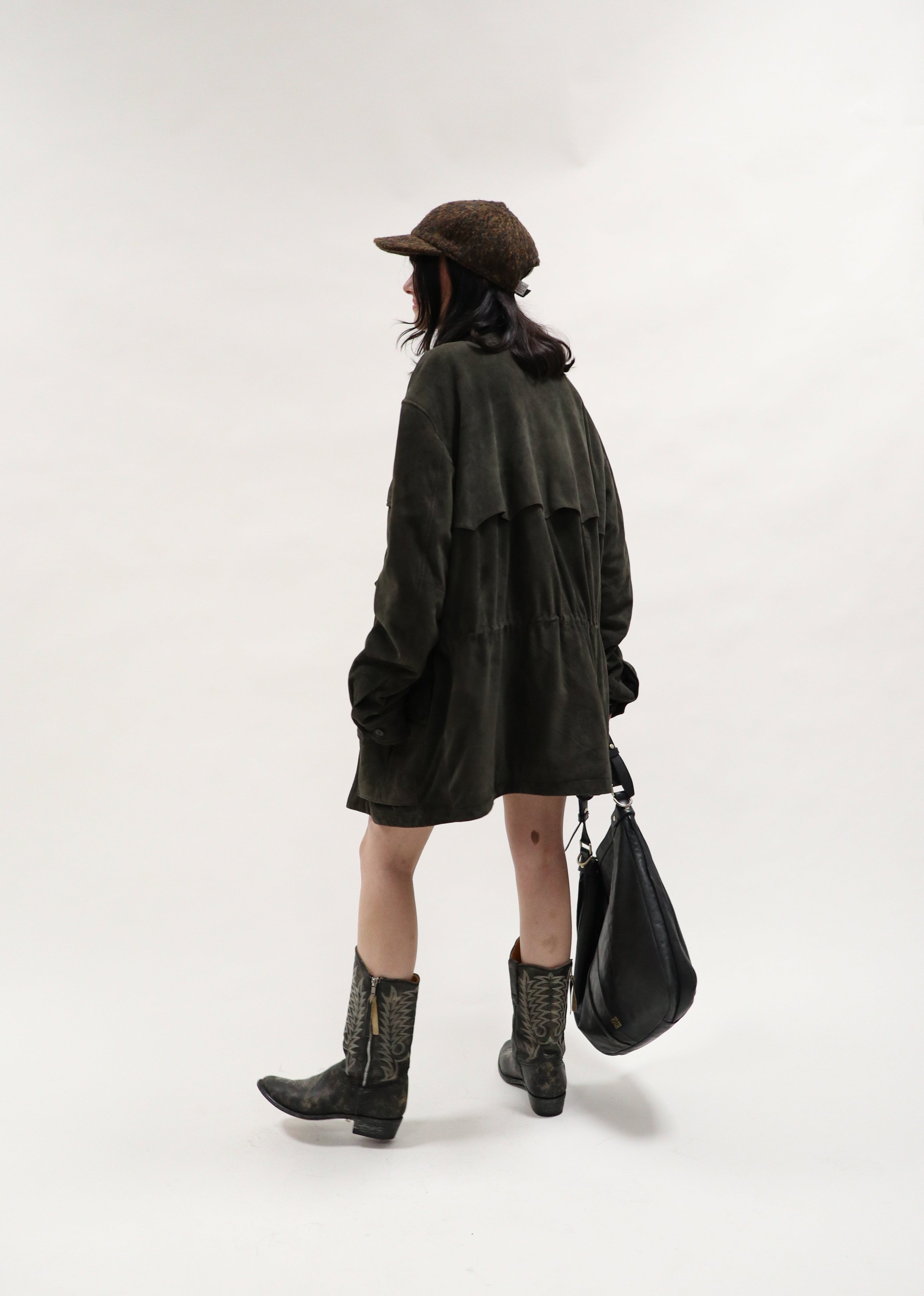 BARACUTA Suede Jacket