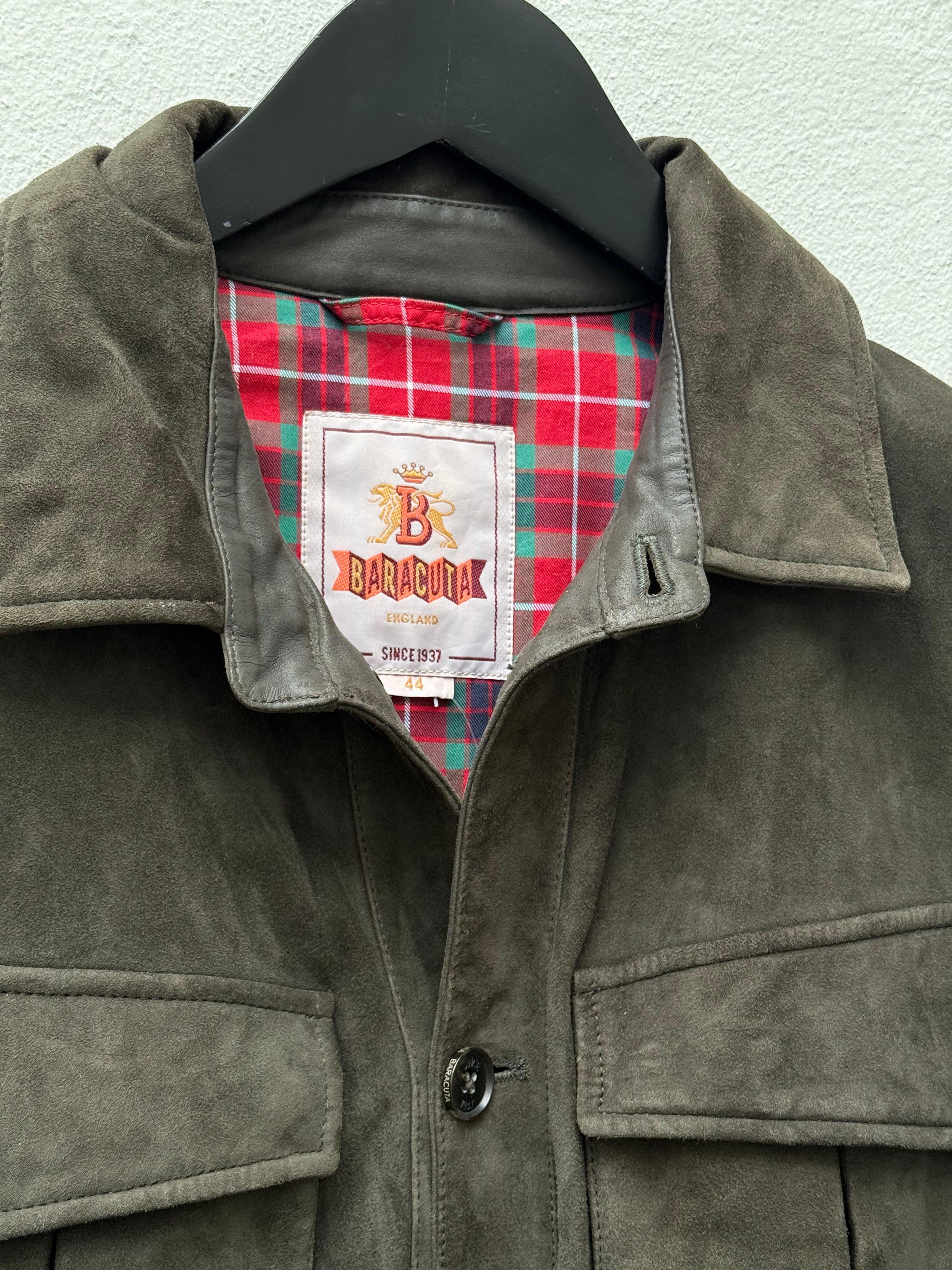 BARACUTA Suede Jacket