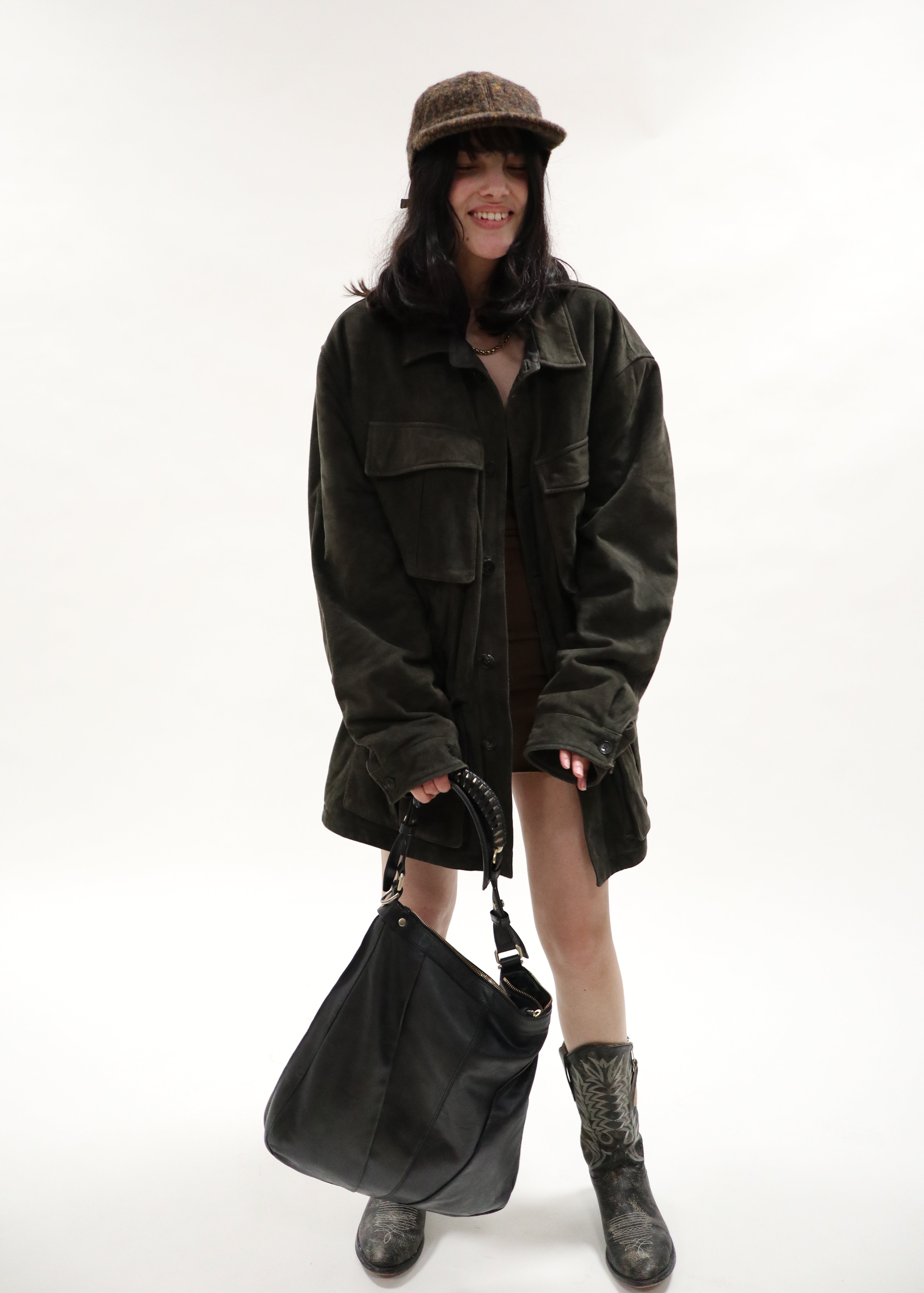 BARACUTA Suede Jacket