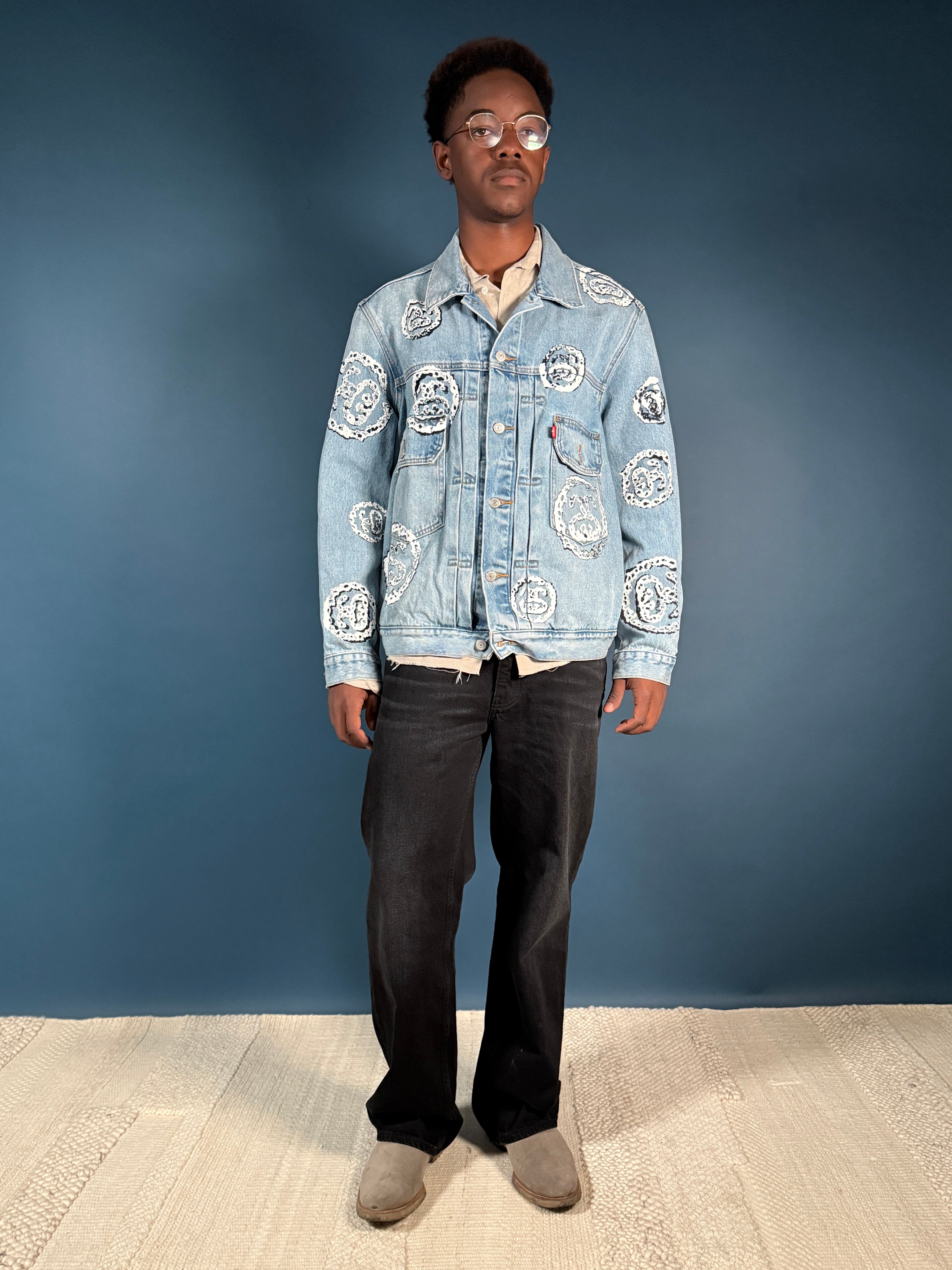 stüssy Denim Tears Type 2 Jacke Second Hand – Dear Berlin