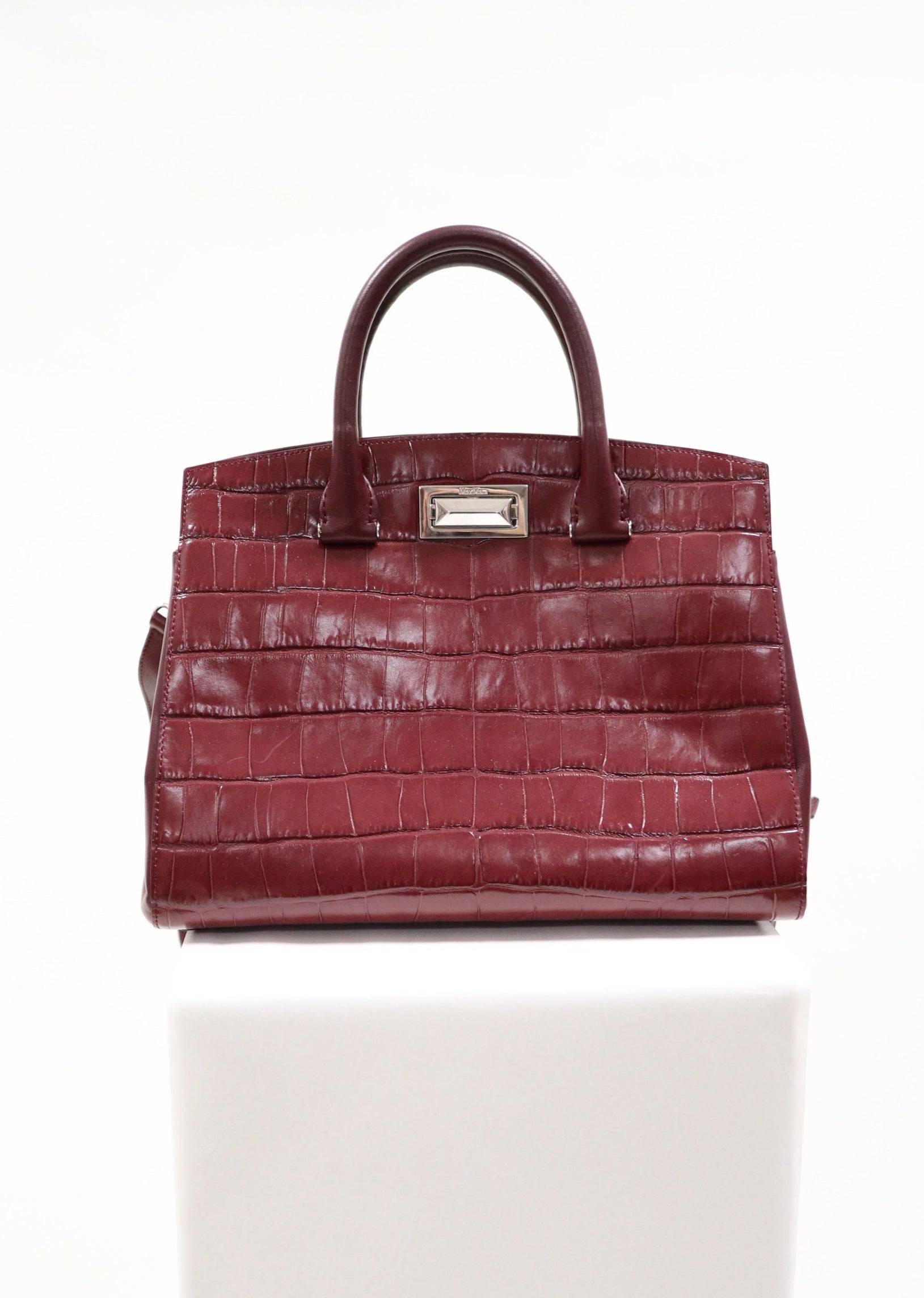 FLORENCE FRAME BAG BURGUNDY