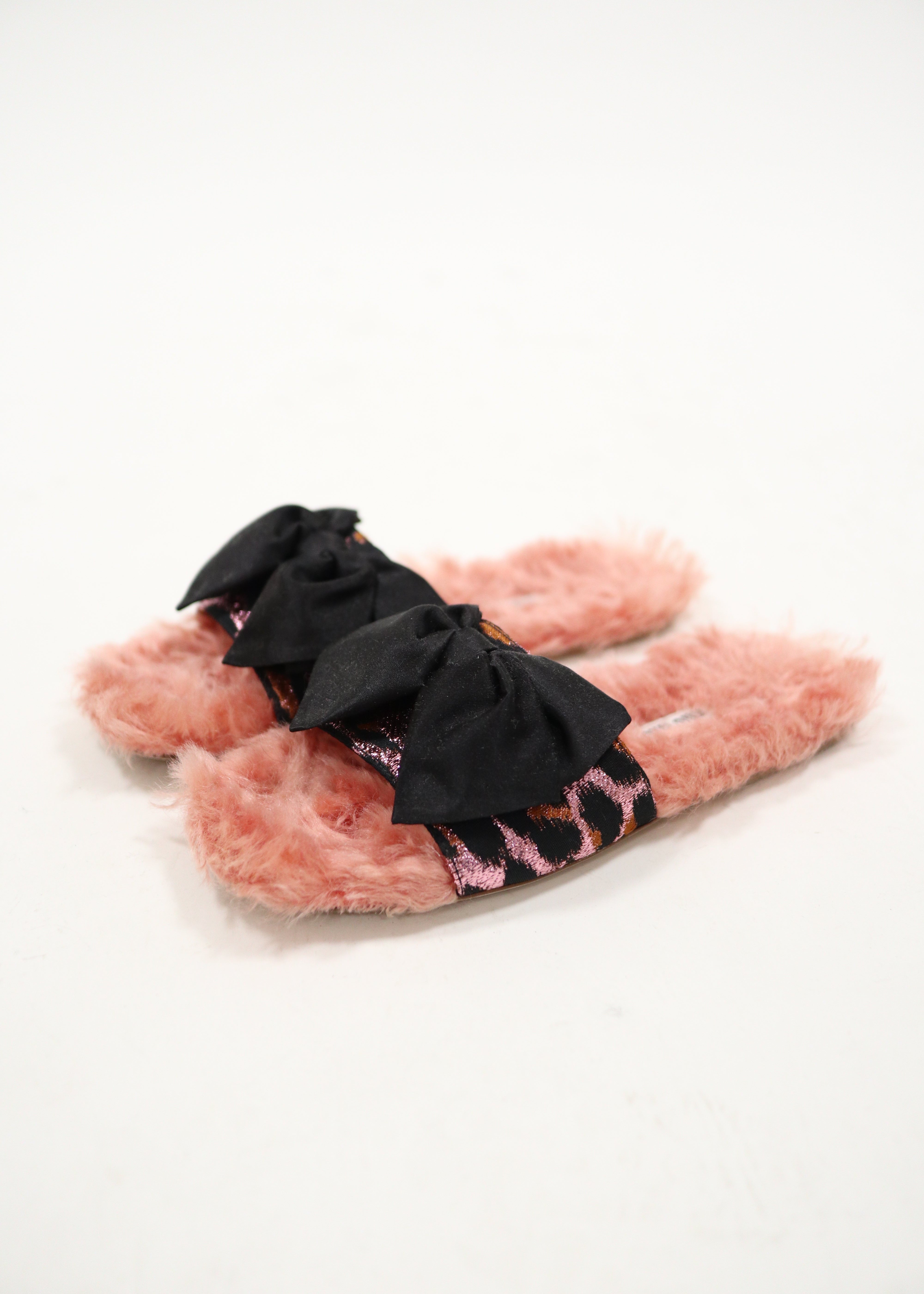 Miu Miu Fuzzy Slides File Coupé*Size 38 Second Hand – Dear Berlin