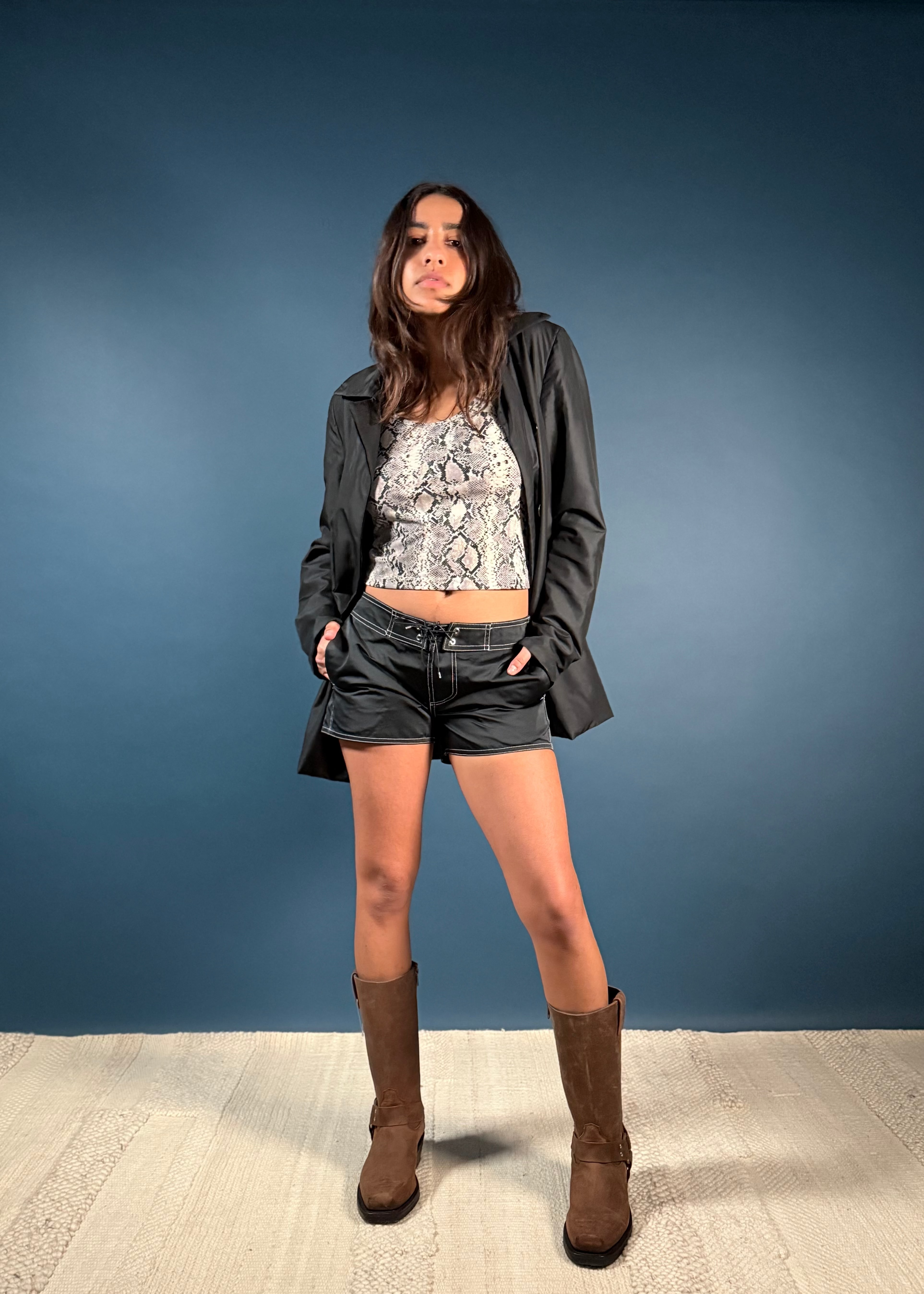 Helmut Lang Gefütterte Taffeta Jacke Second Hand – Dear Berlin