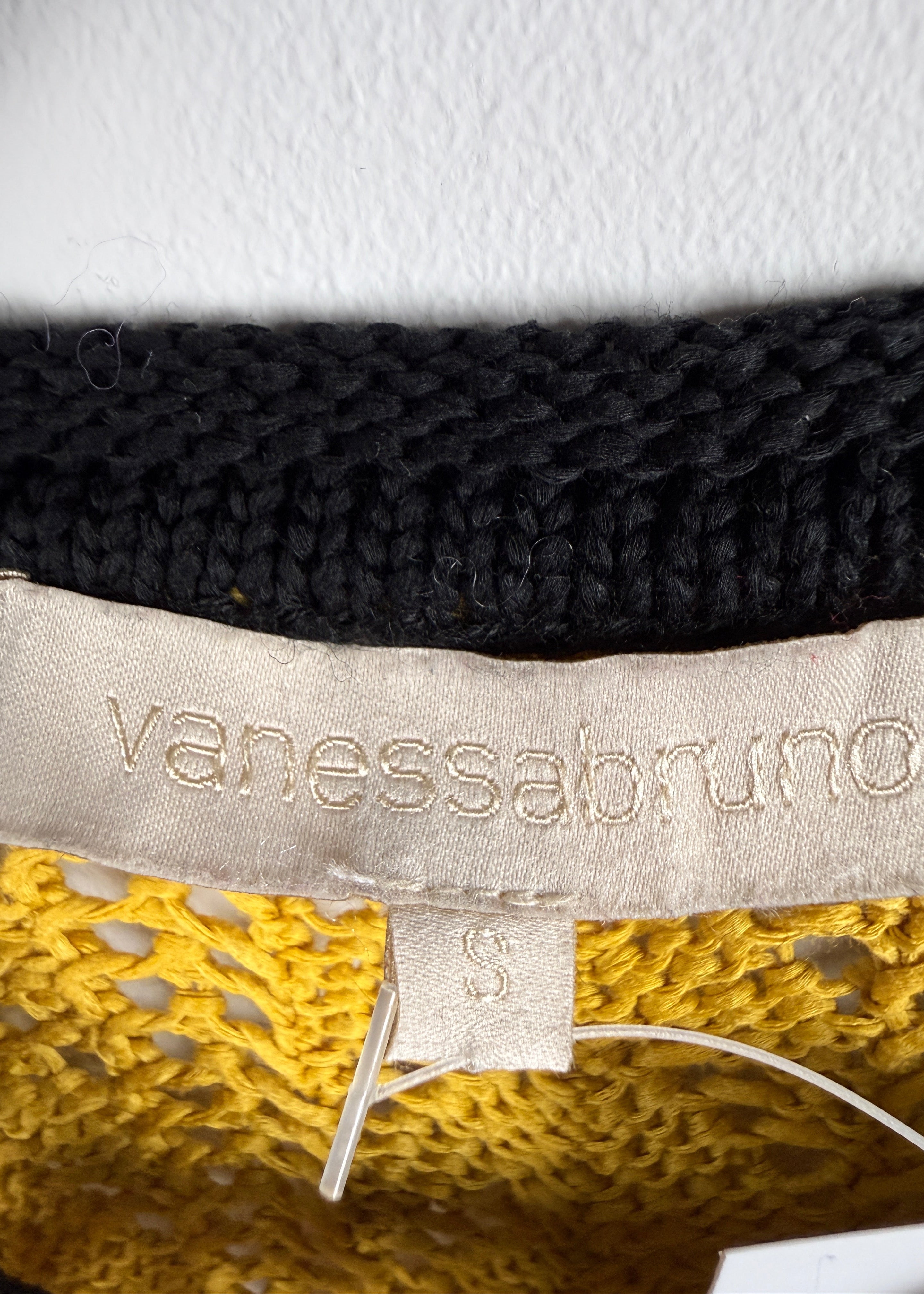 Vanessa Bruno Kurzärmeliges Strickshirt Second Hand – Dear Berlin