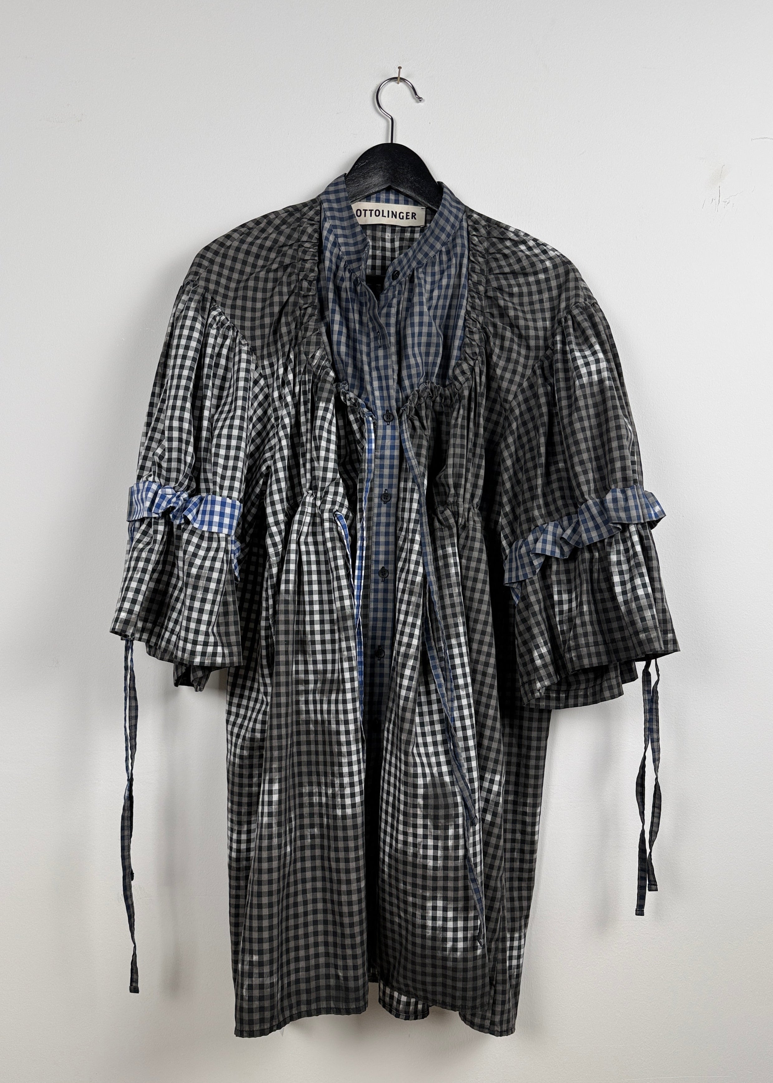 Ottolinger Hemdkleid mit Vichy - Karo - Oversize Second Hand – Dear Berlin