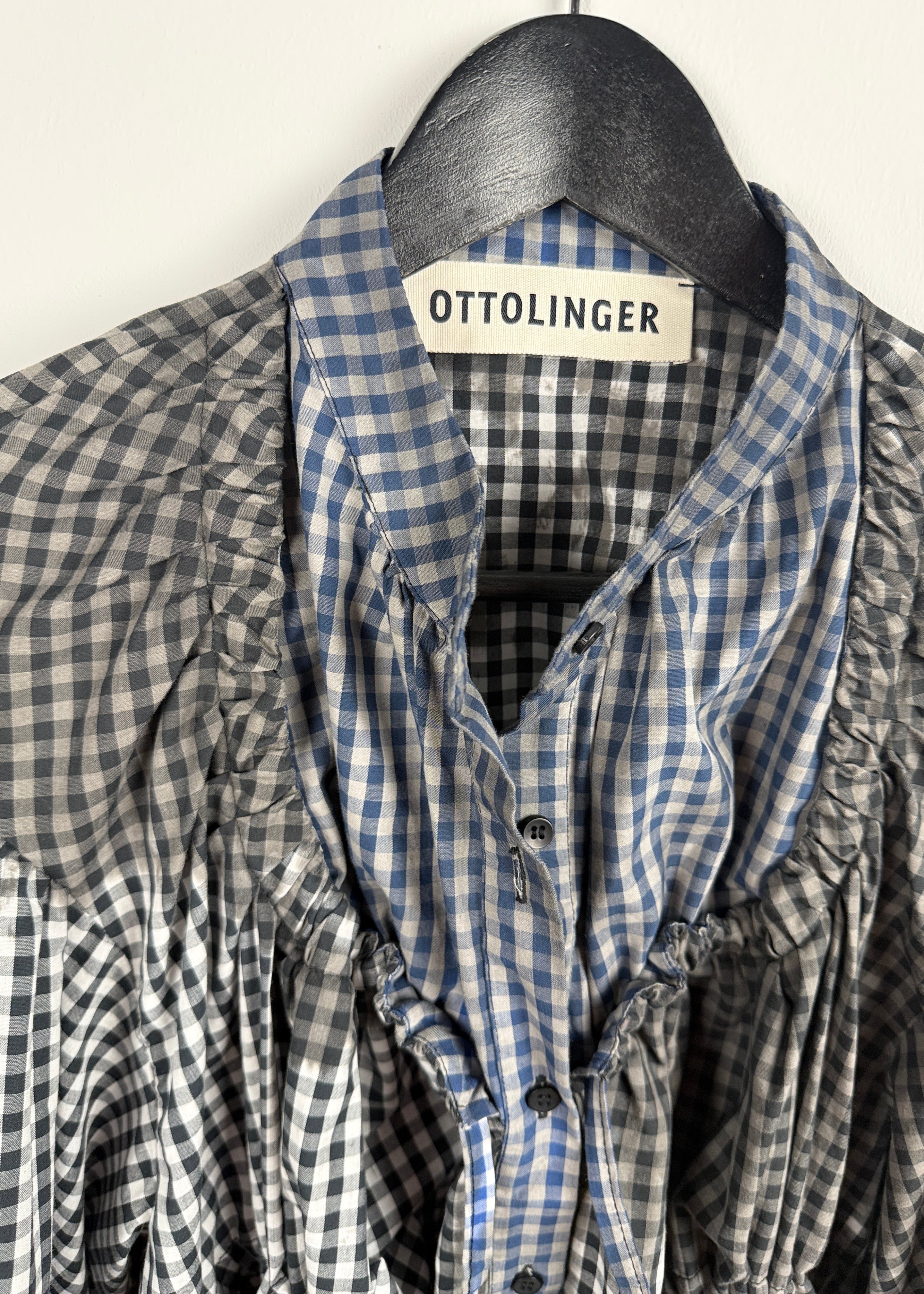 Ottolinger Hemdkleid mit Vichy - Karo - Oversize Second Hand – Dear Berlin