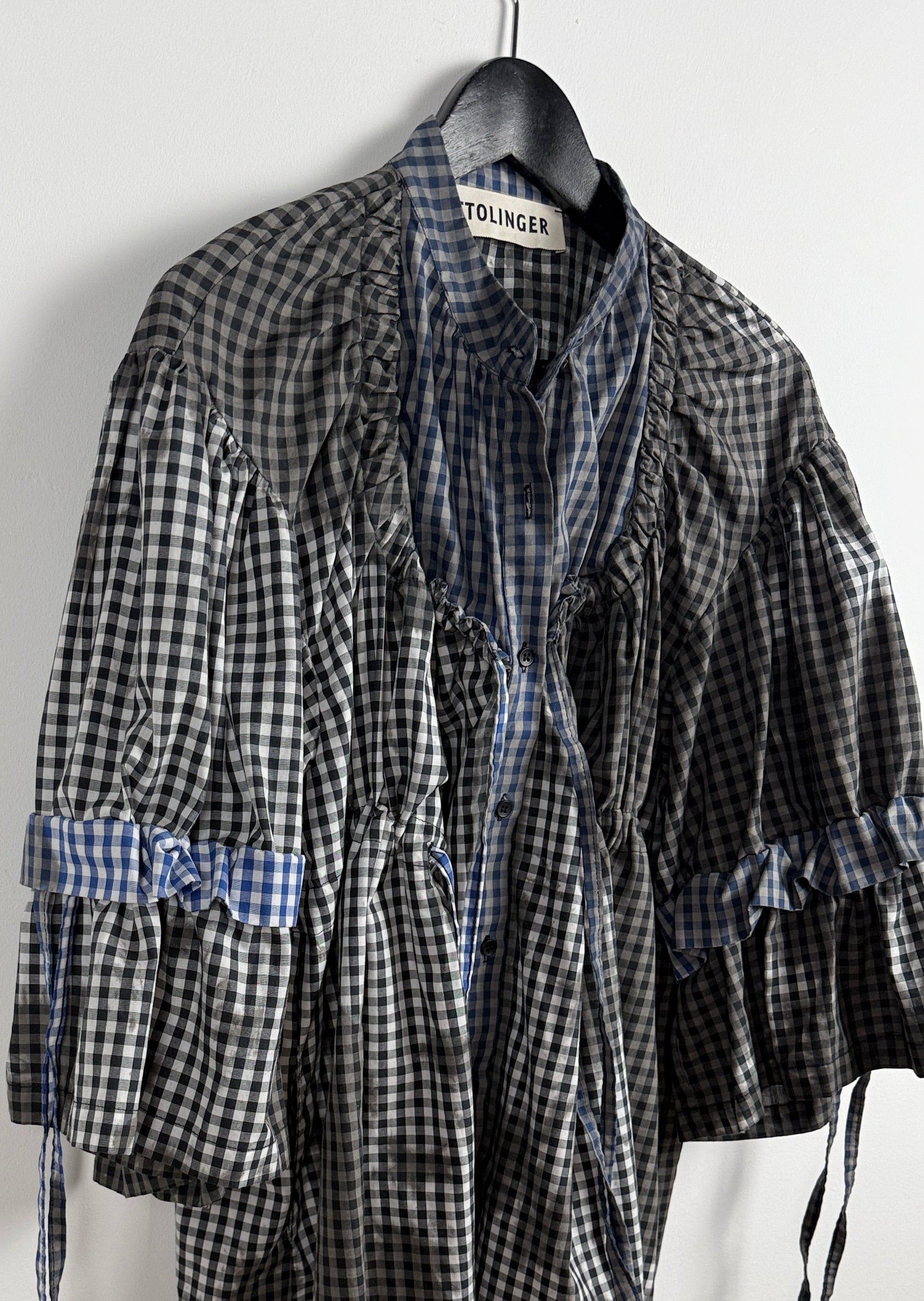 Ottolinger Hemdkleid mit Vichy - Karo - Oversize Second Hand – Dear Berlin