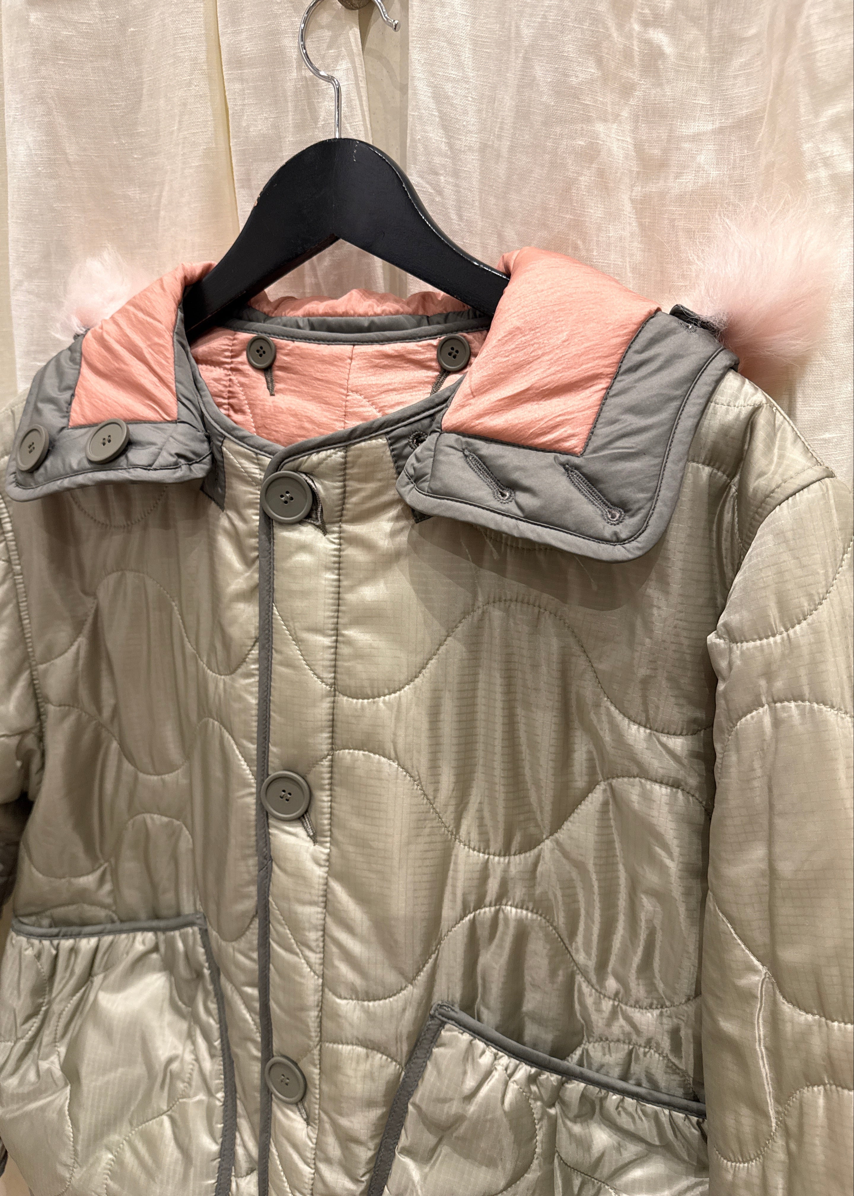 Marfa Stance Signature Cropped Quilt Olive & Soft Peach Second Hand – Dear Berlin