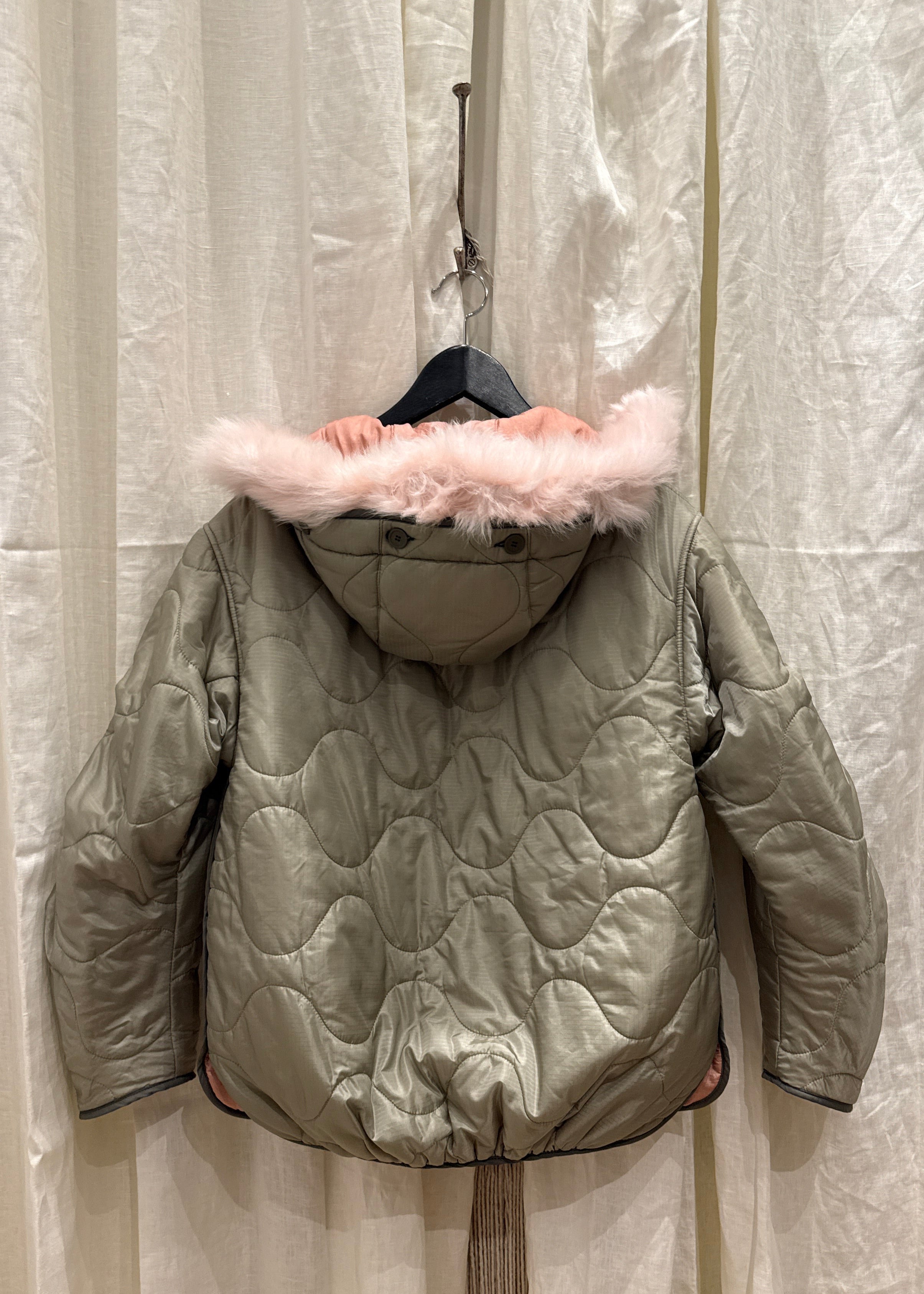Marfa Stance Signature Cropped Quilt Olive & Soft Peach Second Hand – Dear Berlin