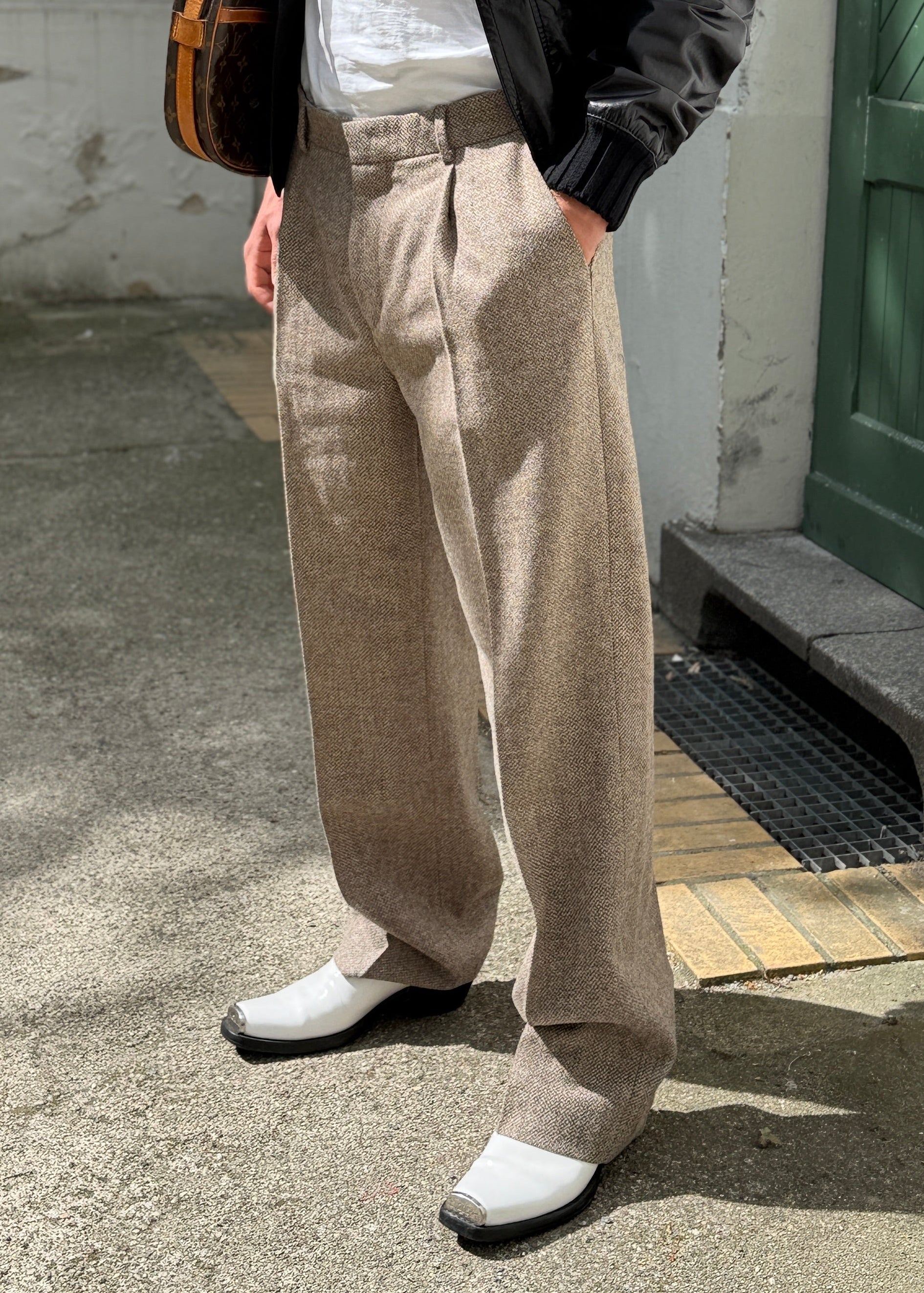 Pleated Tailormade Hose-Tiger of Sweden-Dear Berlin
