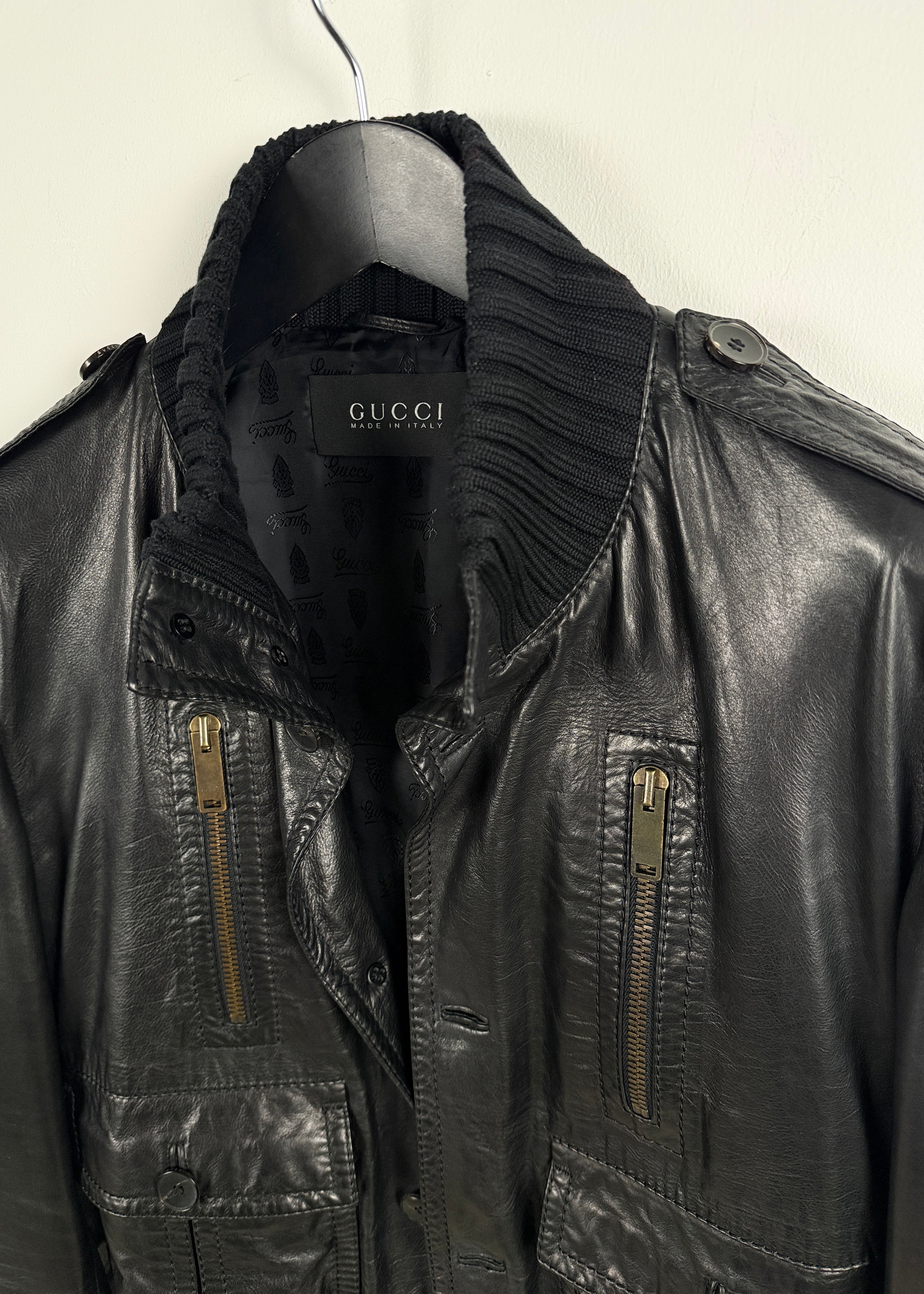 "Madonna" Jacket Leder-Gucci-Dear Berlin