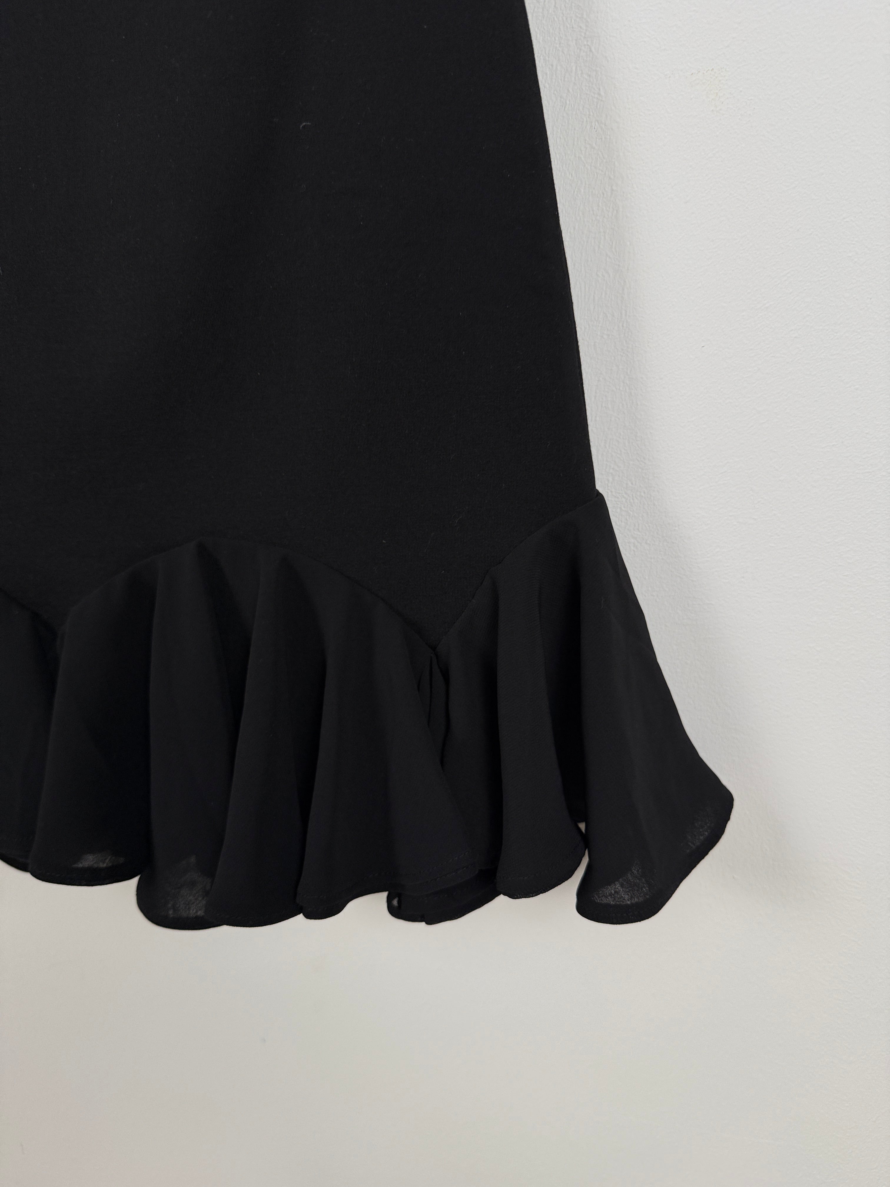 Schwarzes Bandeau Minikleid-Helsa-Dear Berlin