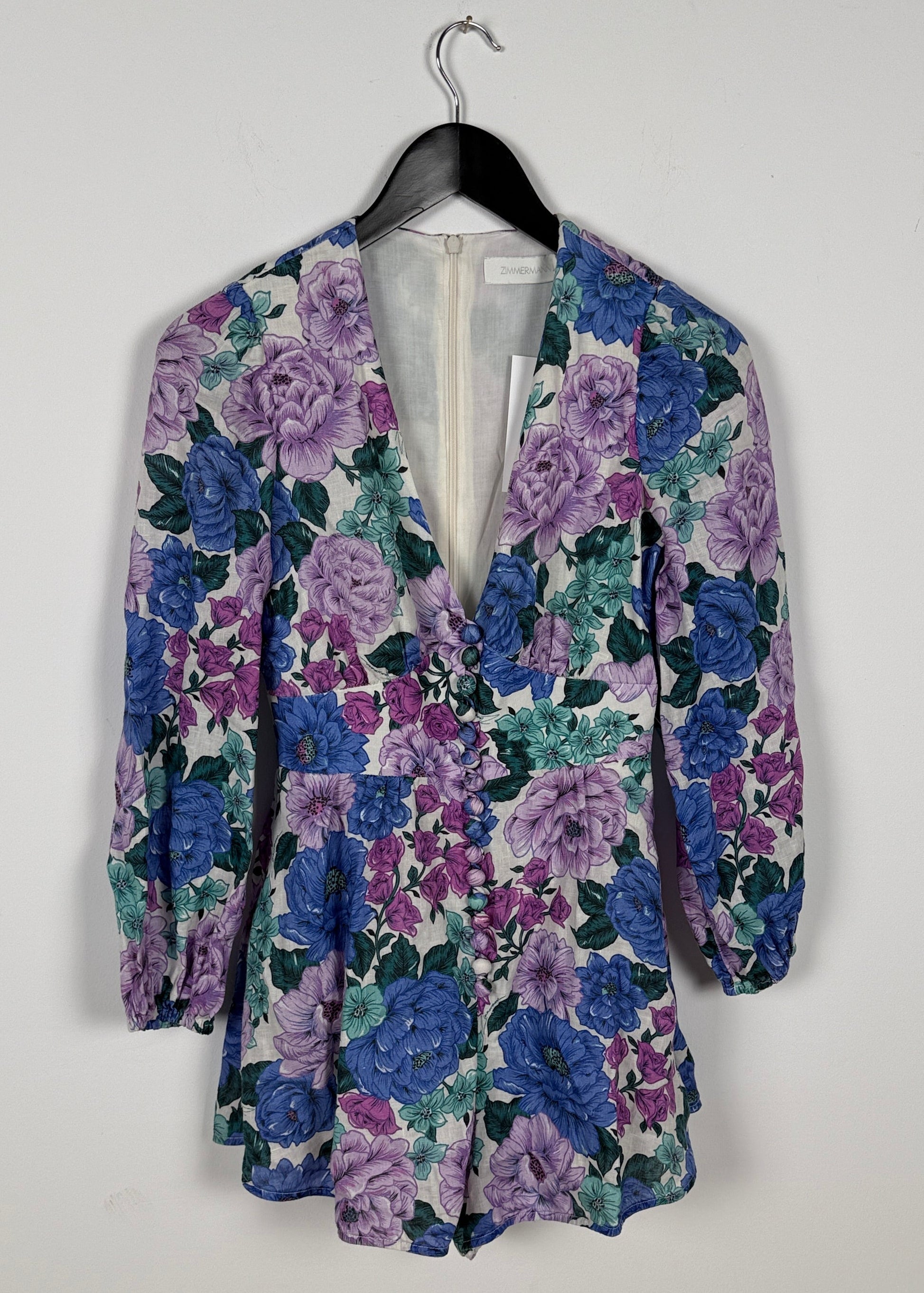 Zimmermann Floraler Jumpsuit mit floralem Print. Second Hand | Dear Berlin