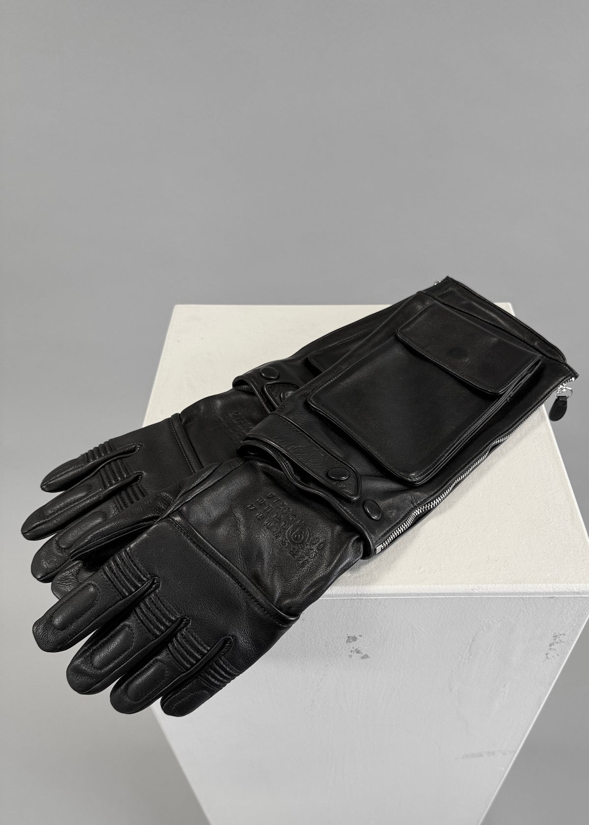 MM6 x Agnelle Lederhandschuh