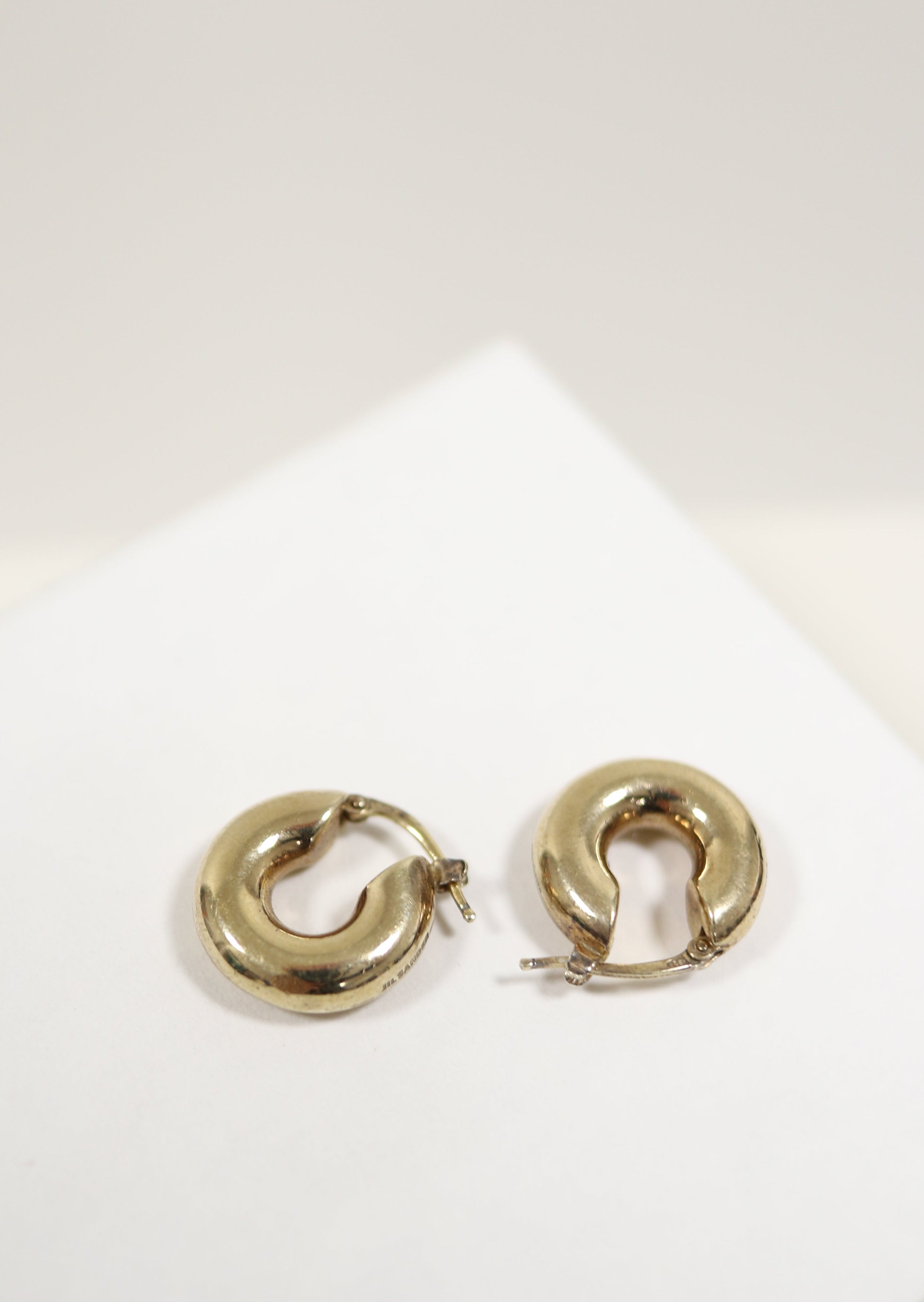 JIL SANDER hoop earrings