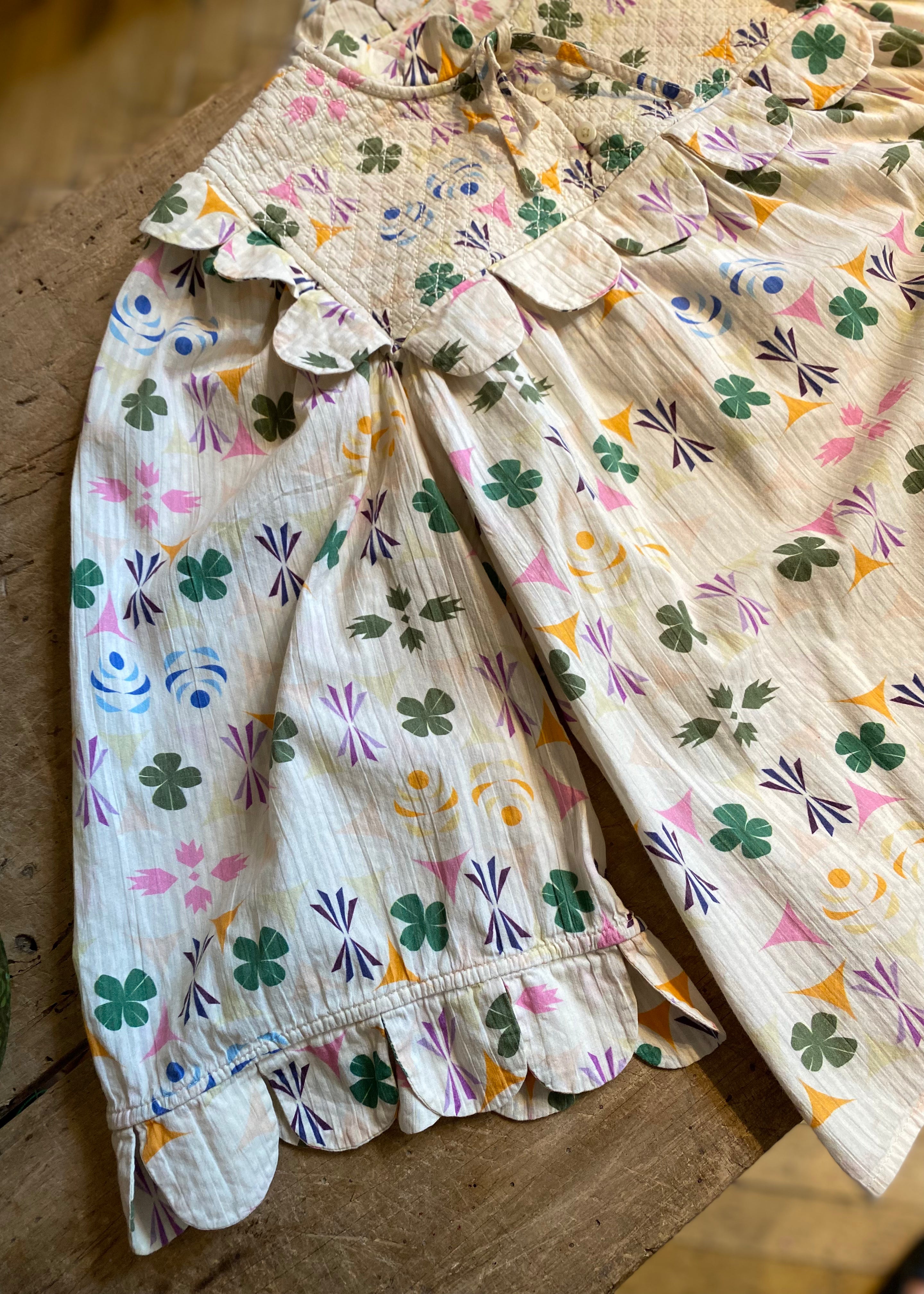 Nura Lee ruffle blouse