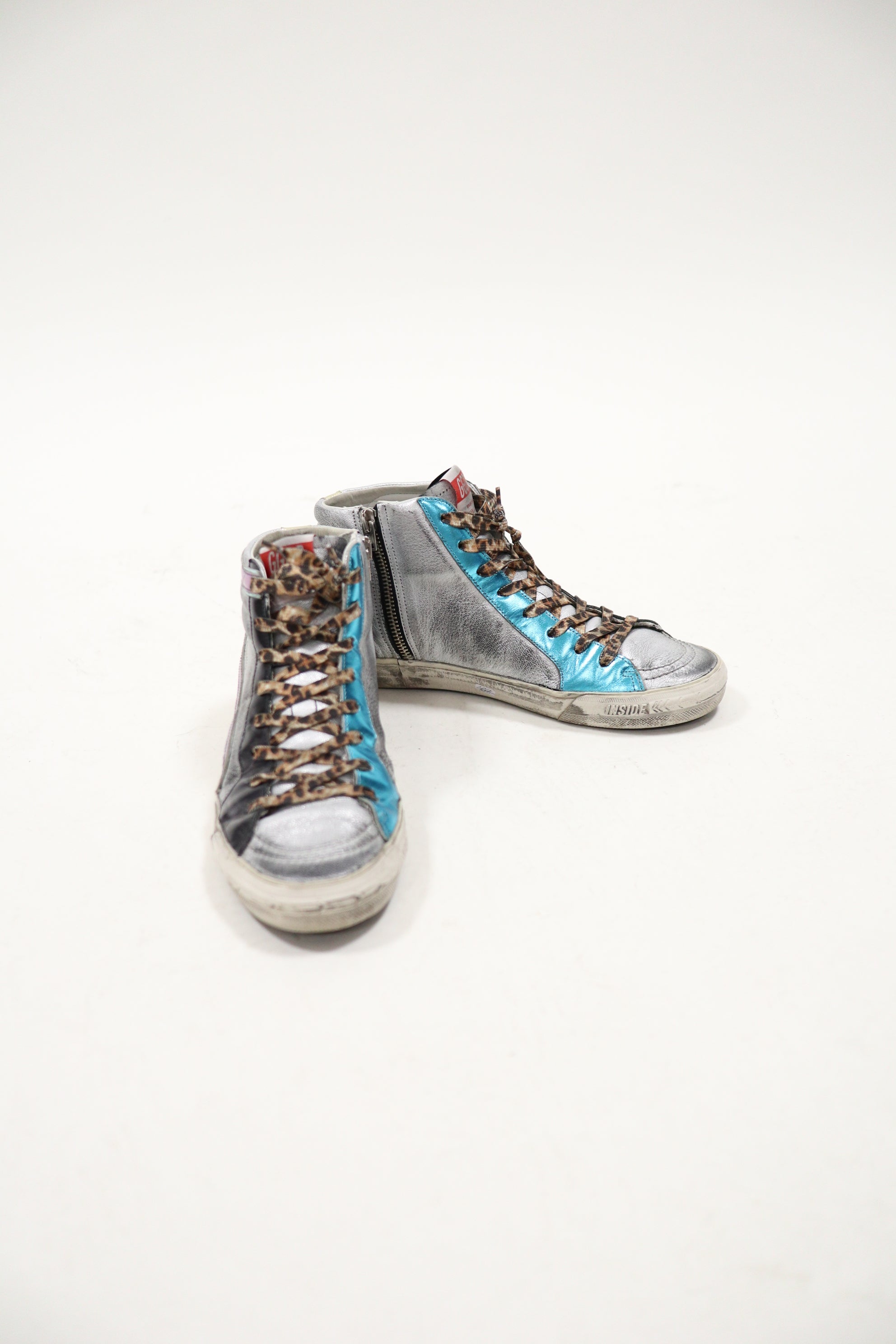 Golden Goose "Slide" Hightop Sneaker, Gr.38 Second Hand – Dear Berlin