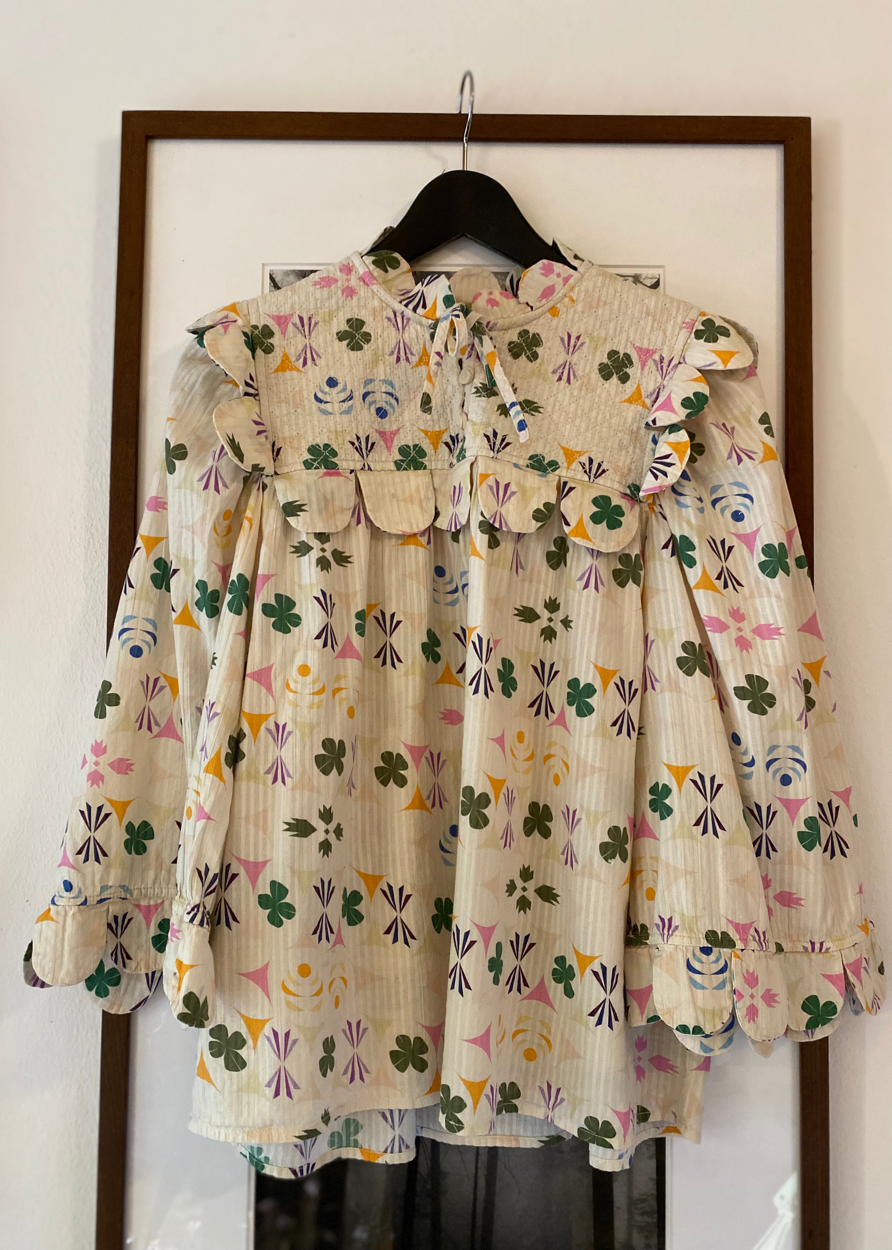 Stella nova ruffle blouse