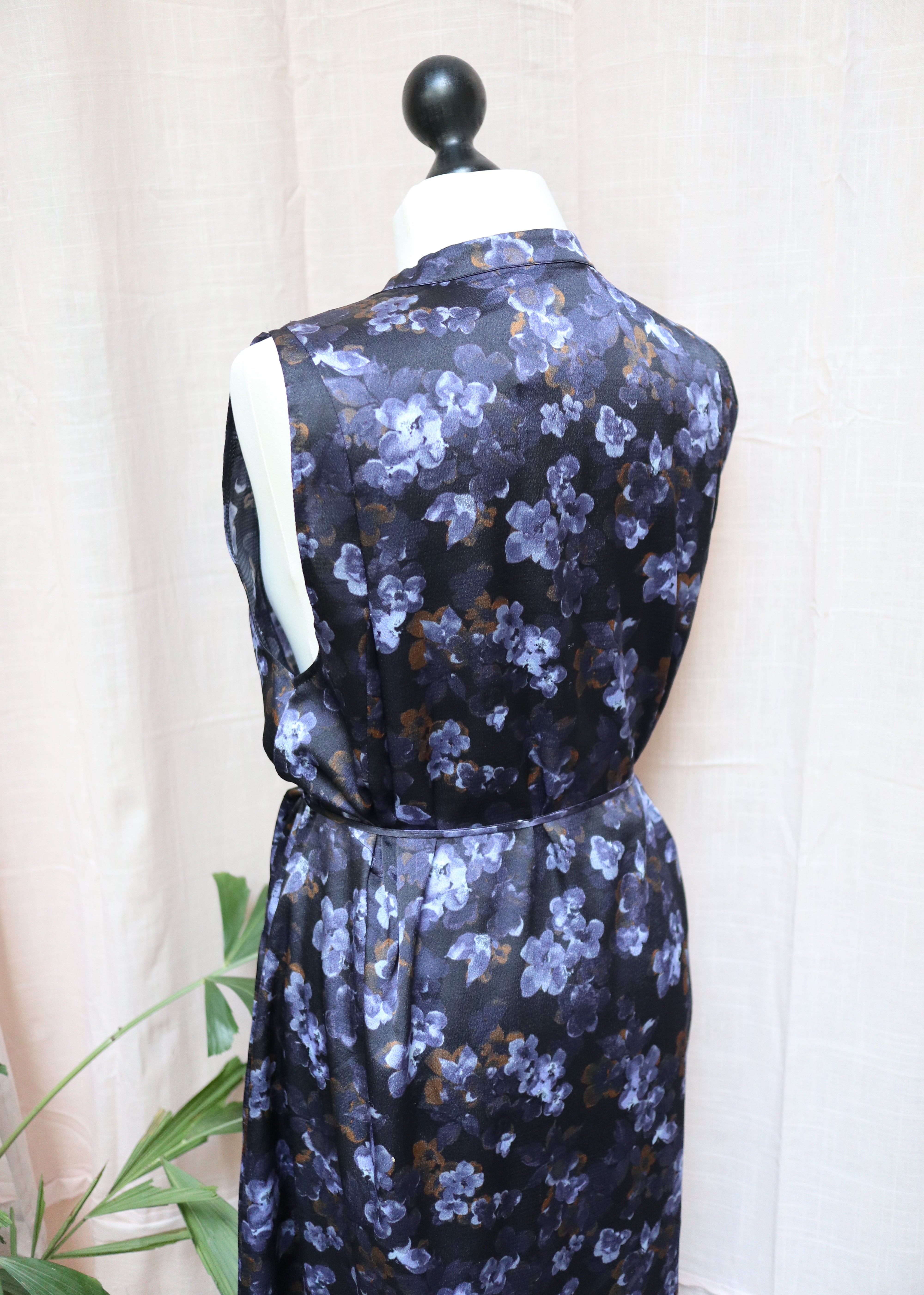 VINCE Satin Dress