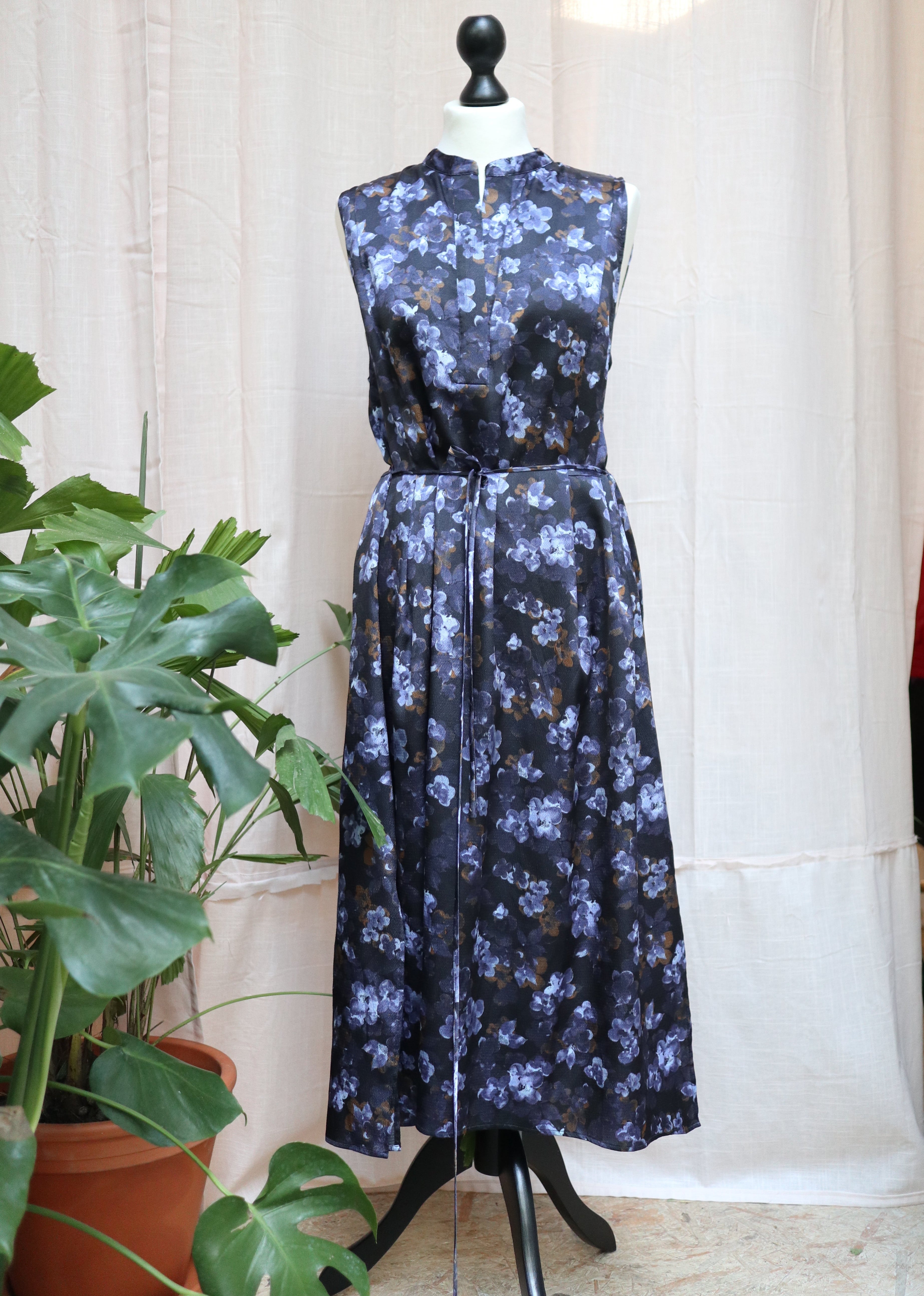 VINCE Satin Dress