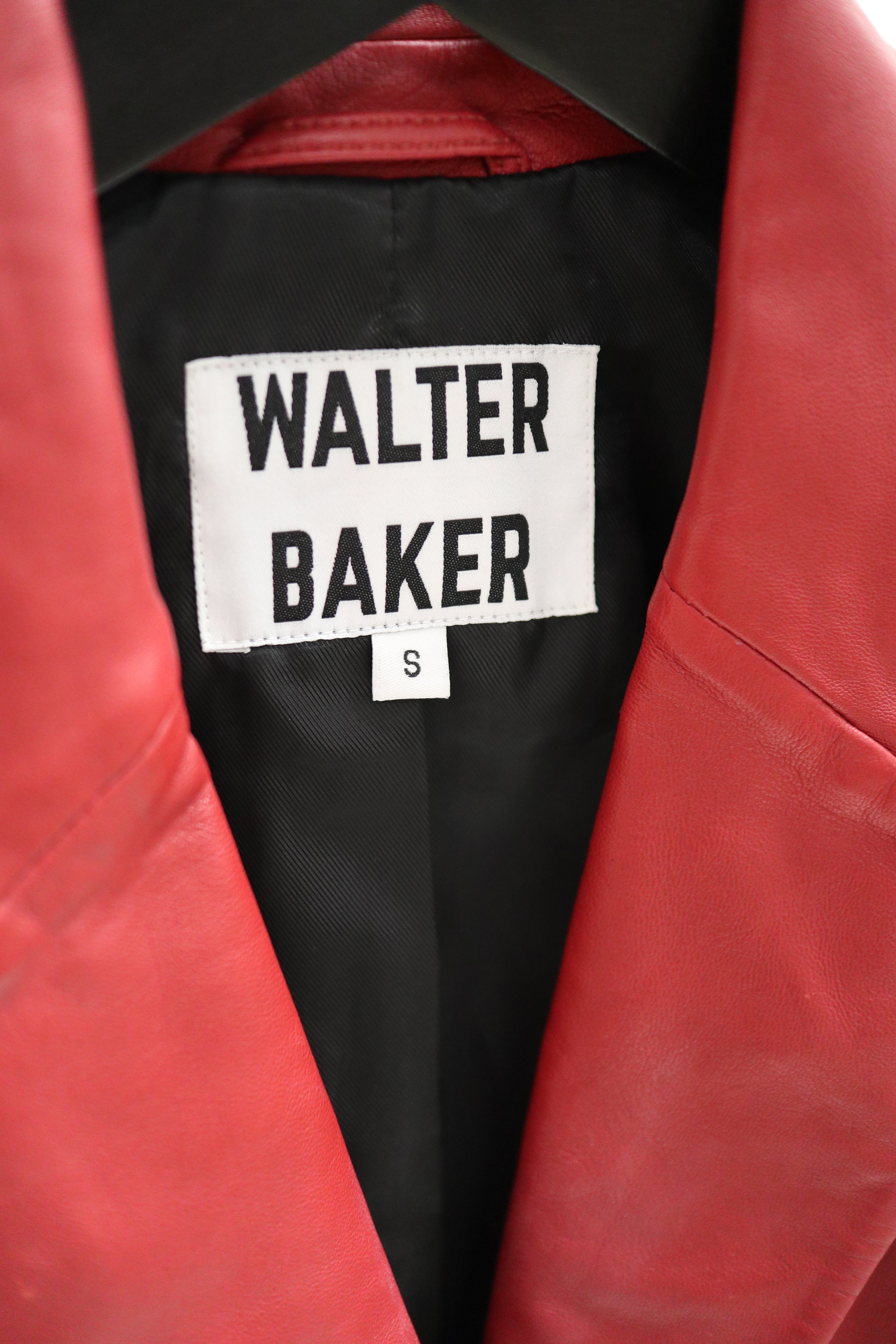 WALTER BAKER Leather Jacket