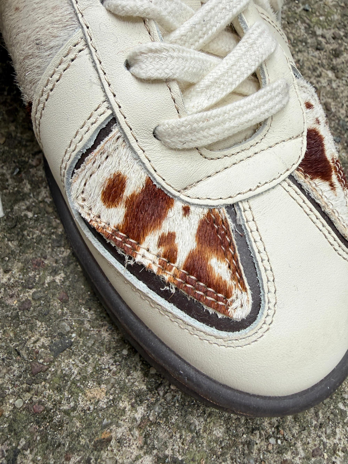 Big Bang sneaker in cow - print-Thesing-Dear Berlin