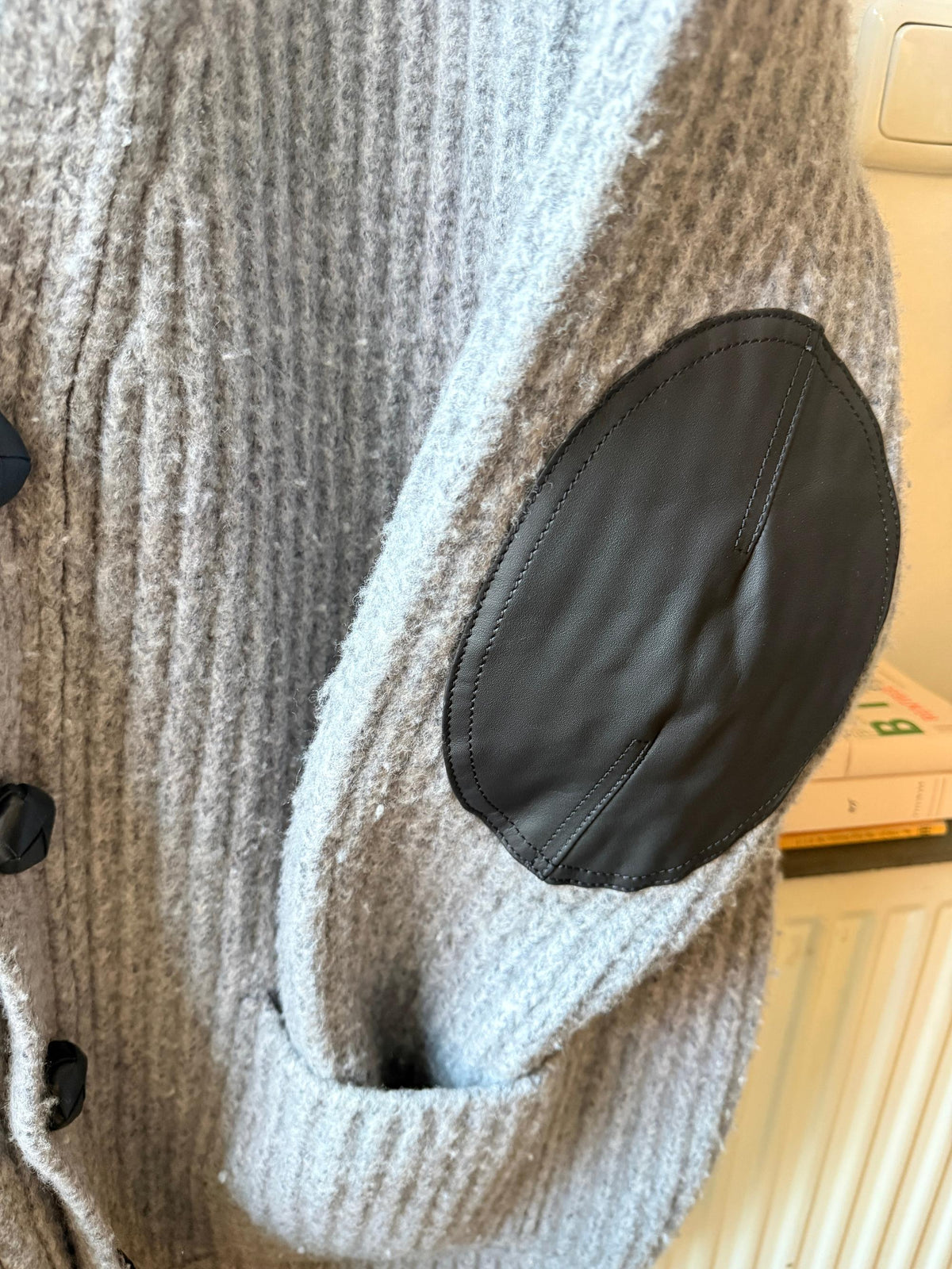 Bottega Veneta Elbow Patch Cardigan - M Second Hand – Dear Berlin