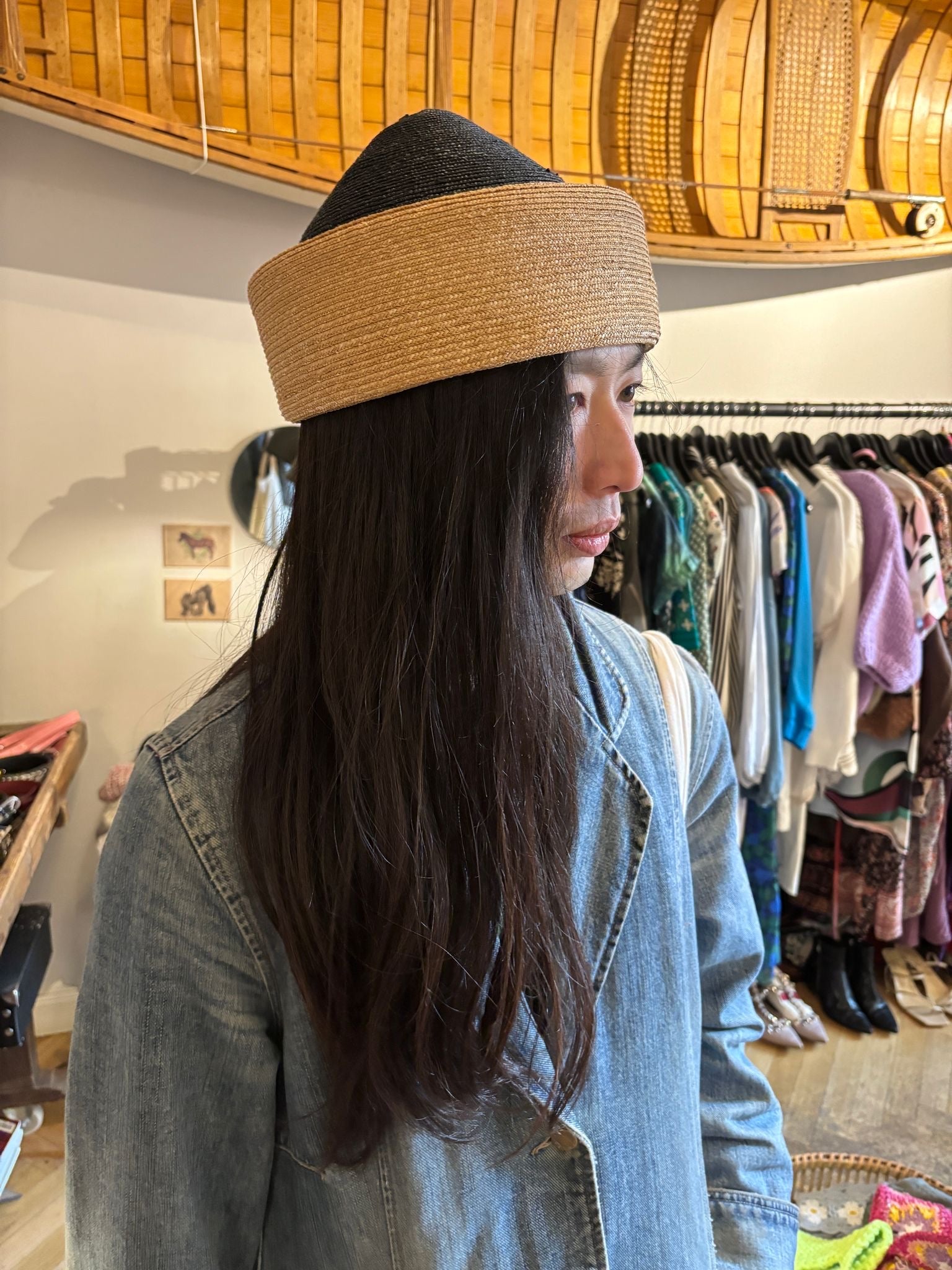 SUZ geflochtener Hut 'Tipol' Second Hand – Dear Berlin